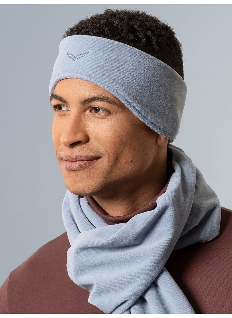 Trigema Herren Stirnband »TRIGEMA Fleecestirnband« 1 Stk. tlg. in blau, Größe 3
