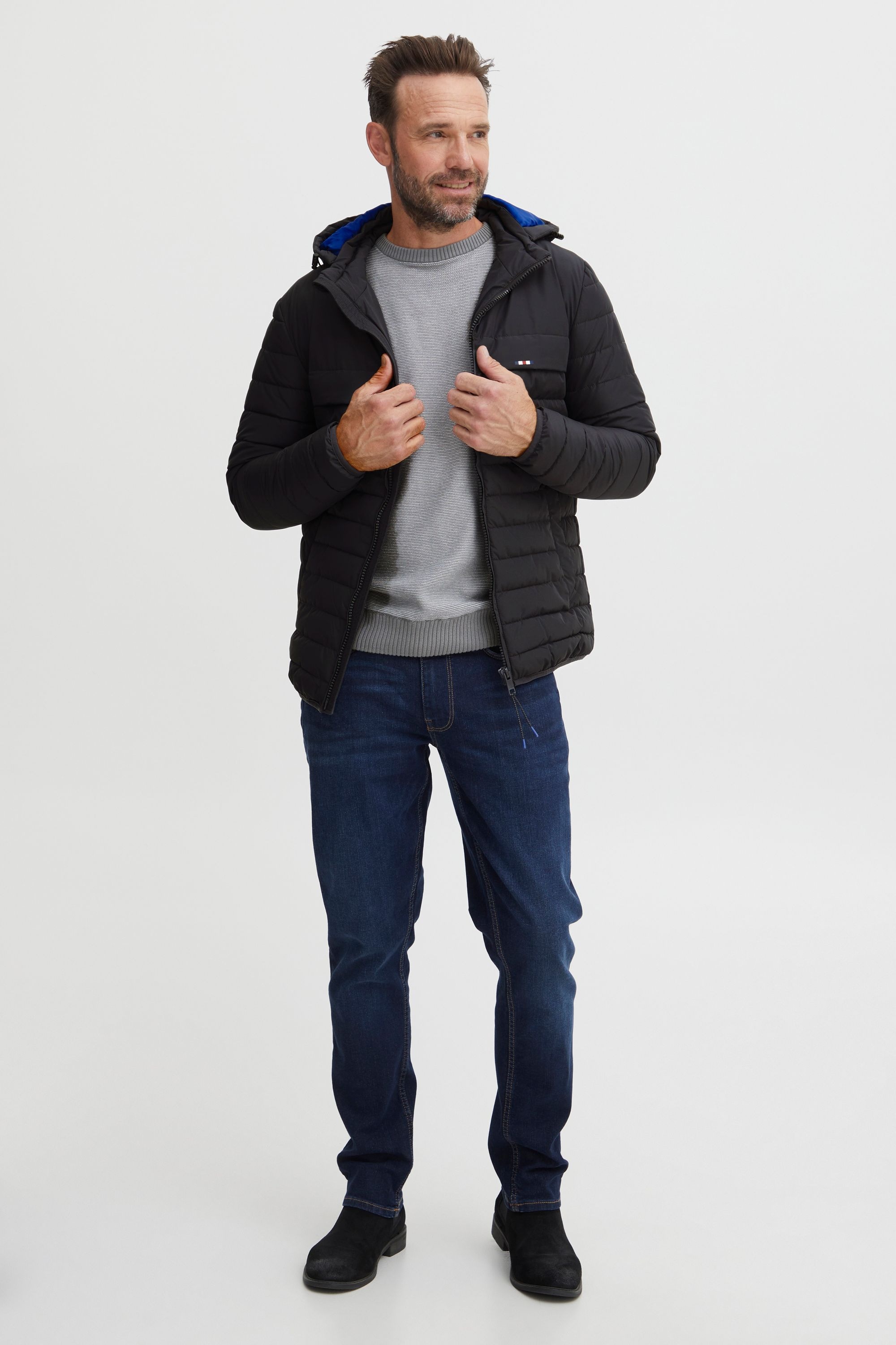 FQ1924 Steppjacke »Steppjacke FQDamian«, mit Kapuze