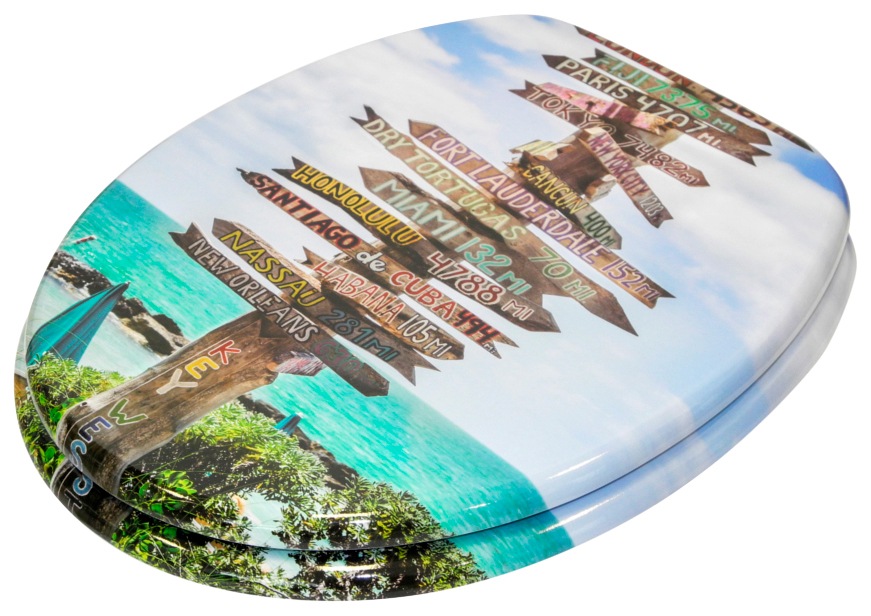 Sanilo WC-Sitz »Key West« mit Absenkautomatik