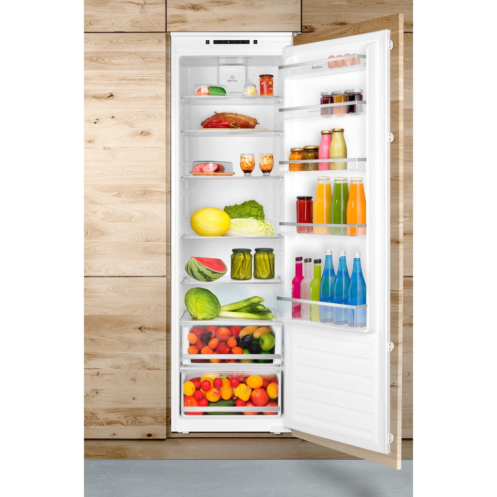 Amica Einbaukühlschrank »EVKSS 357 200«, EVKSS 357 200, 176,9 cm hoch, 54 cm breit