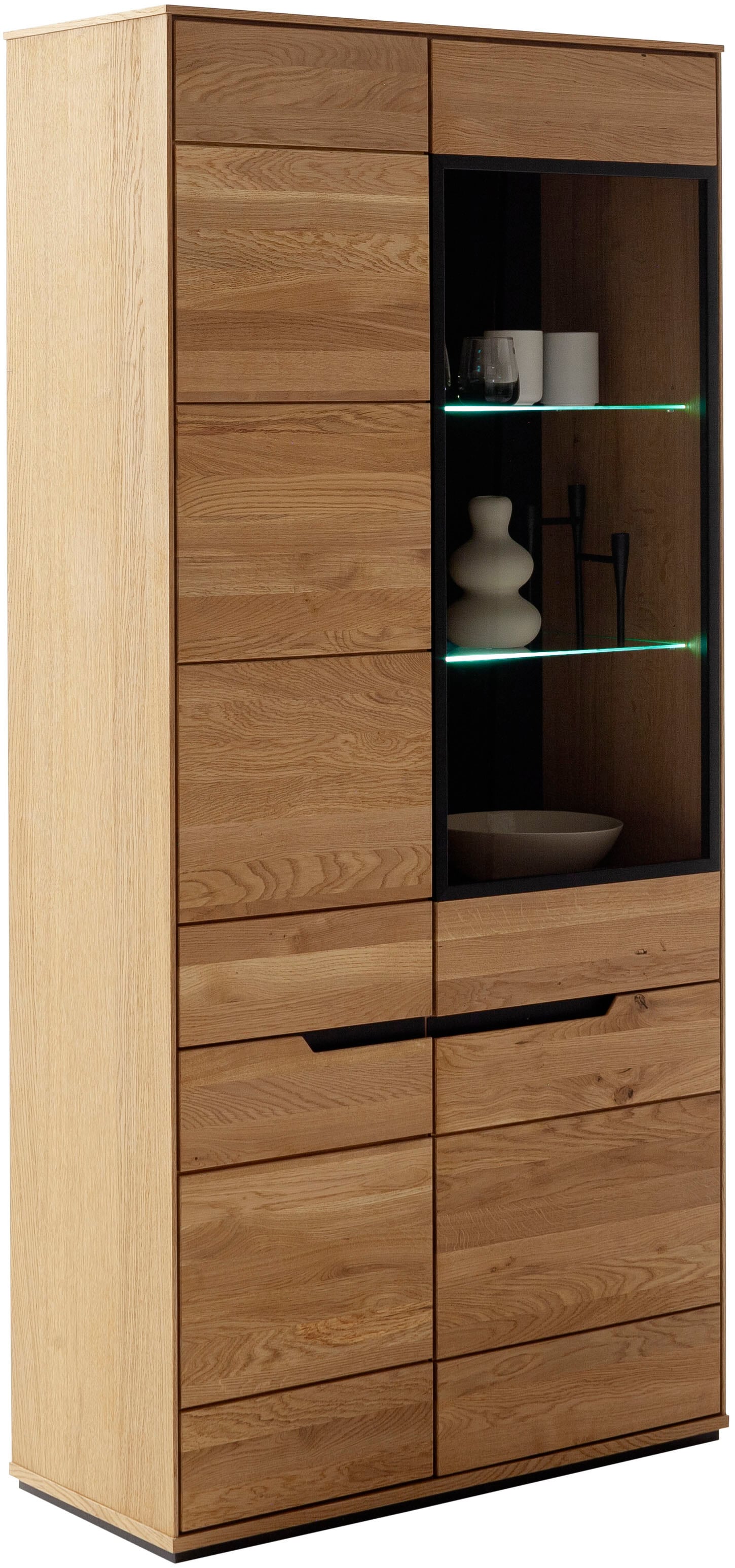 MCA living Stauraumvitrine »Araya Vitrine«, (1 St.), Türen gedämpft