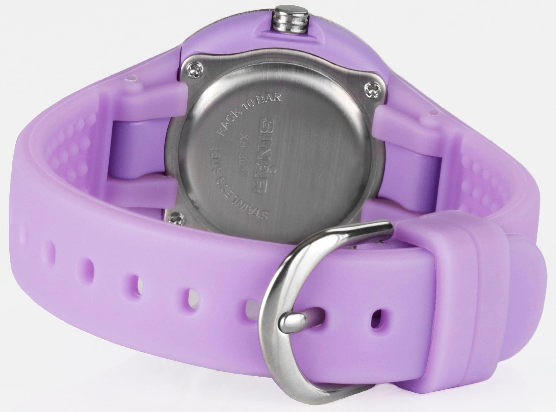 SINAR Quarzuhr »XB-36-7«, Armbanduhr,Kinderuhr,Mädchen,Geschenkidee,Schulanfang, Silikonarmband