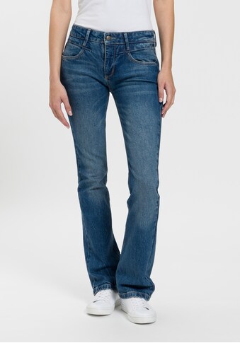 Freeman T. Porter Bootcut-Jeans, mit dekorativ graviertem Hosenknopf kaufen