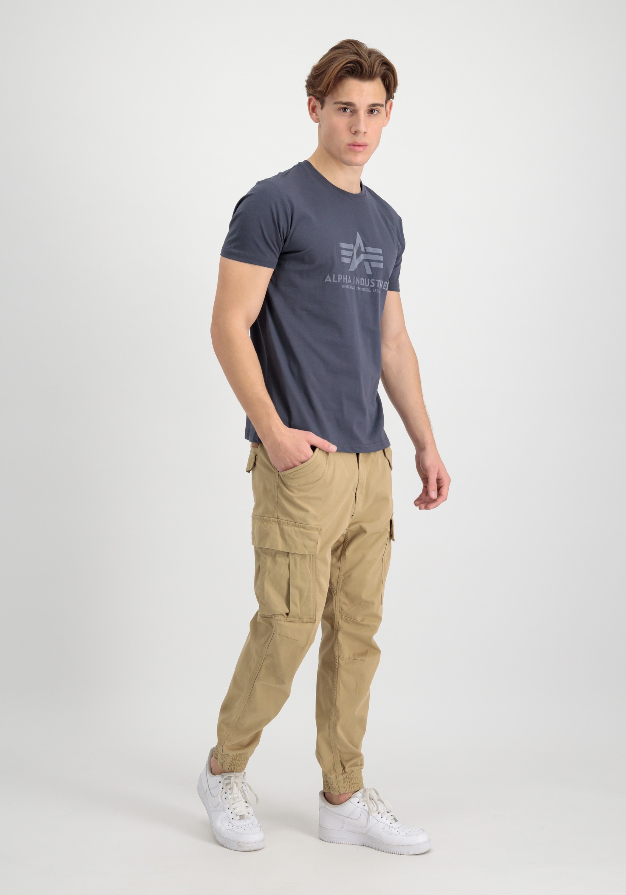 Alpha Industries T-Shirt »Basic T-Shirt Refl. Print«