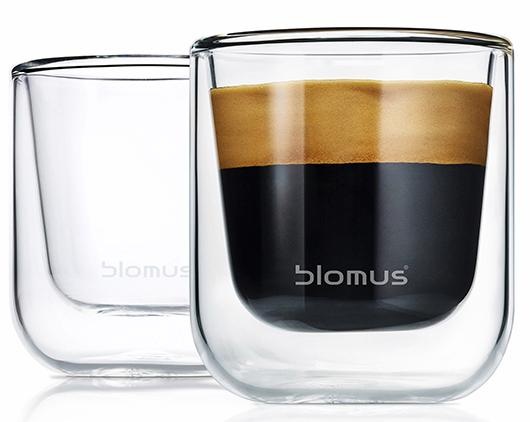 BLOMUS Espressoglas »NERO«, (Set, 2 tlg.), Doppelwandig