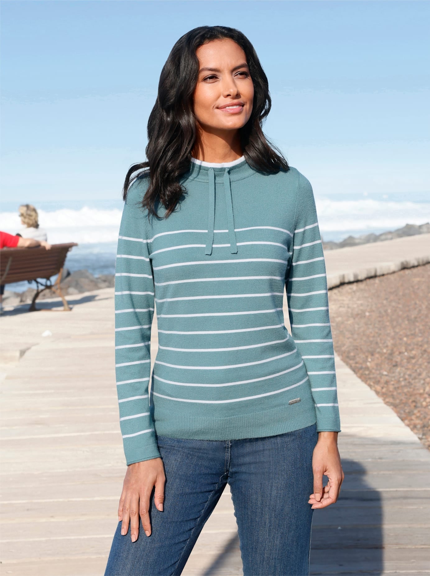 Casual Looks Stehkragenpullover »Stehkragen-Pullover«
