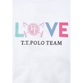 TOM TAILOR Polo Team T-Shirt »LOVE«, mit Frontdruck