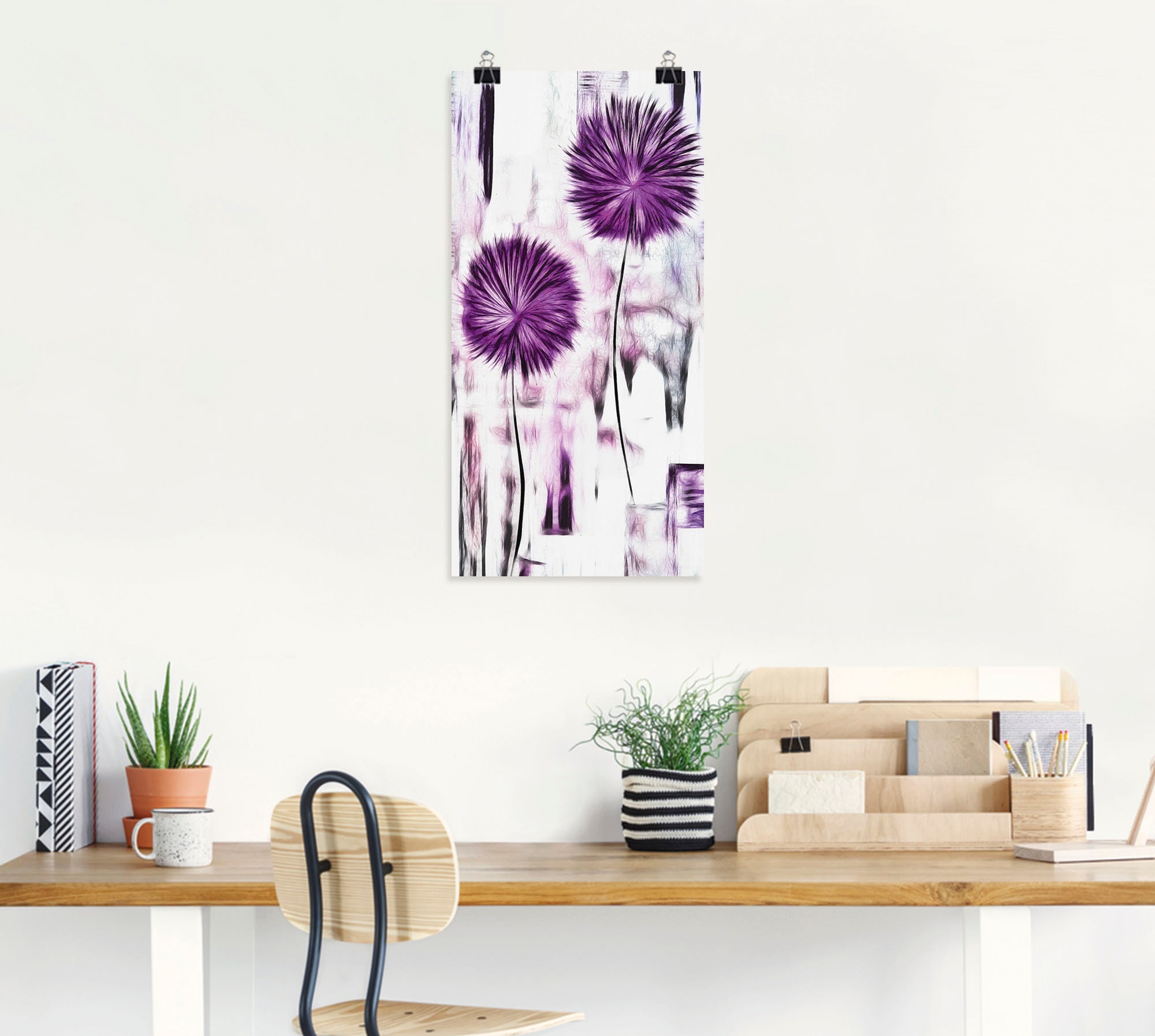 Artland Wandbild »Blumen« 1 Stk. tlg. als Alubild, Leinwandbild, Wandaufkleber oder Poster in versch. Größen
