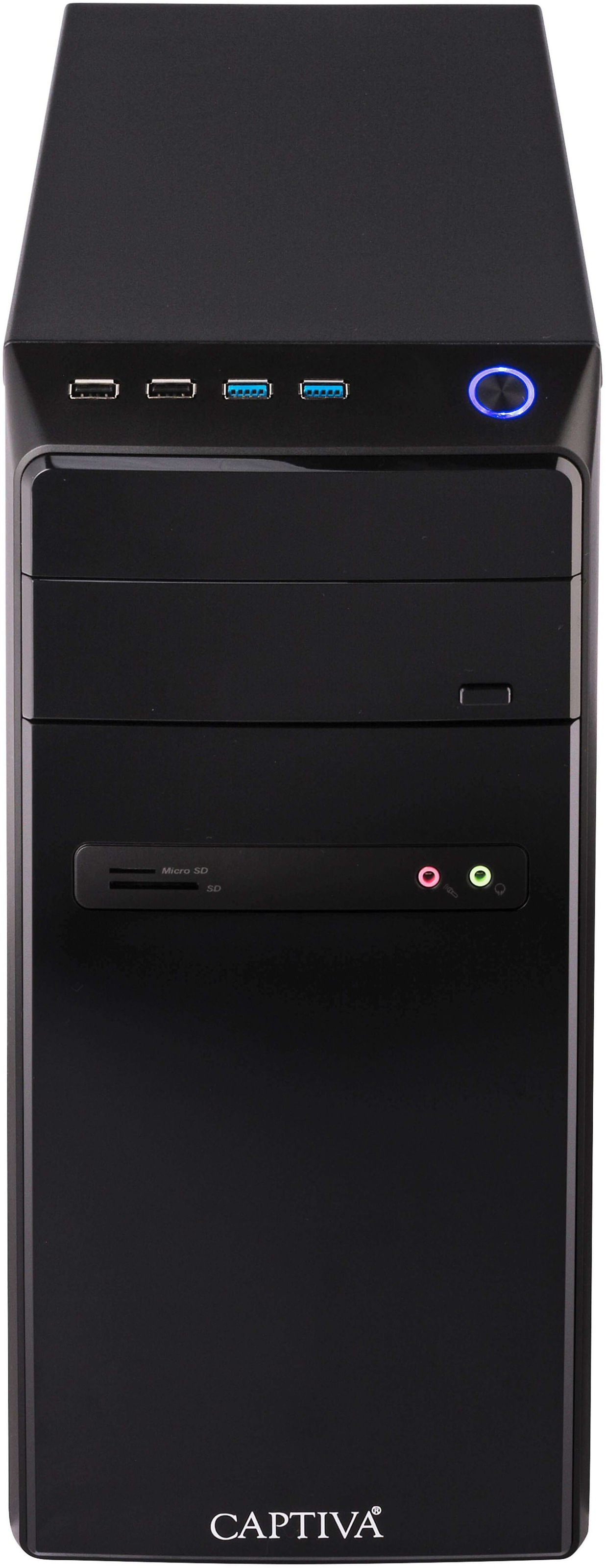 CAPTIVA Business-PC-Komplettsystem »Power Starter R98-531 TFT Bundle« 68,6 ″ AMD Ryzen 5 AMD 8 GB RAM 1.000 GB SSD