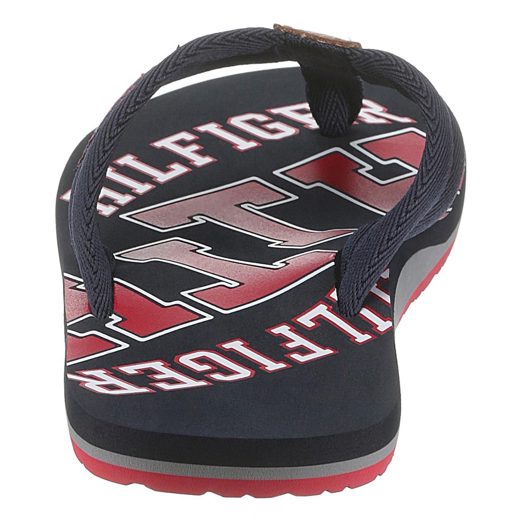 Tommy Hilfiger Zehentrenner »ESSENTIAL TH BEACH SANDAL«