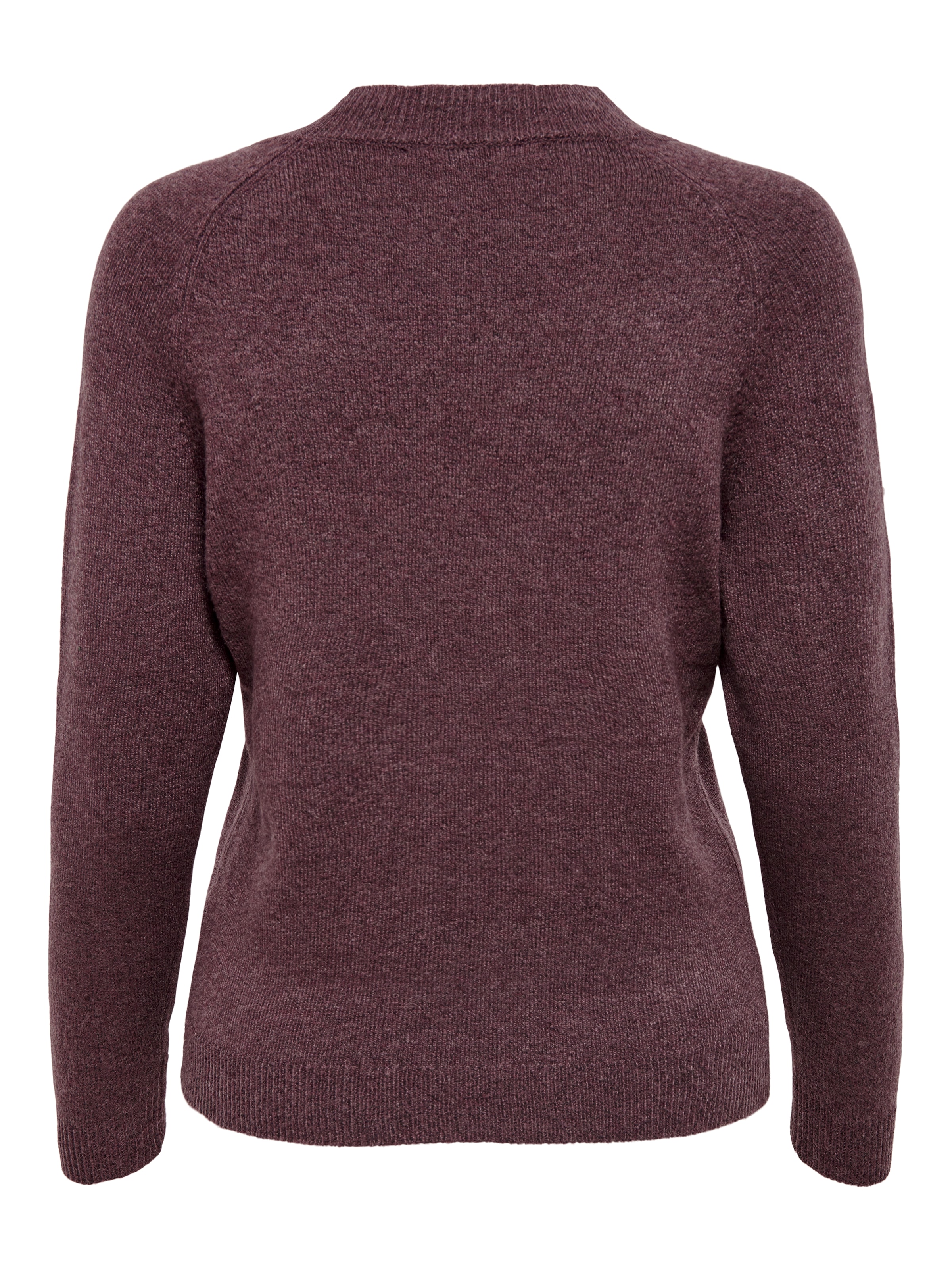 ONLY Rundhalspullover »ONLRICA LIFE L/S PULLOVER  KNT NOOS« Materialmix, regular fit