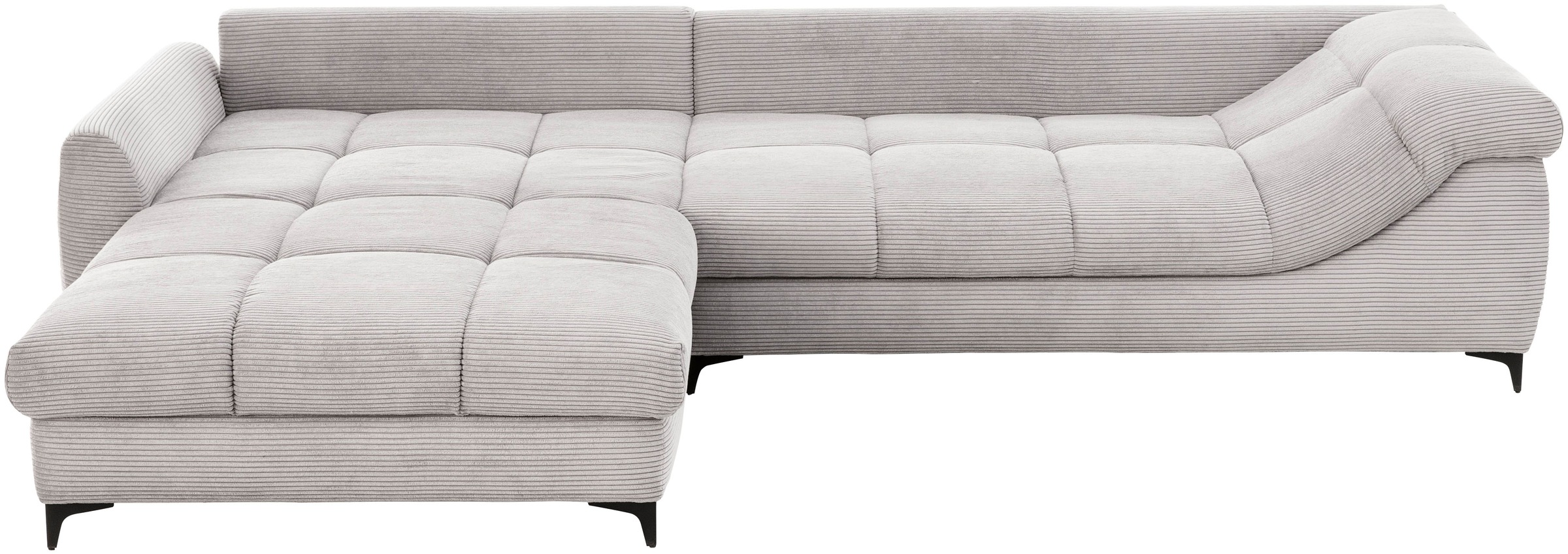 Mr. Couch Ecksofa »Ronaldo, L-Form, wahlweise mit Kaltschaum«, mit Kaltschaum, bis 140 kg pro Sitzplatz belastbar