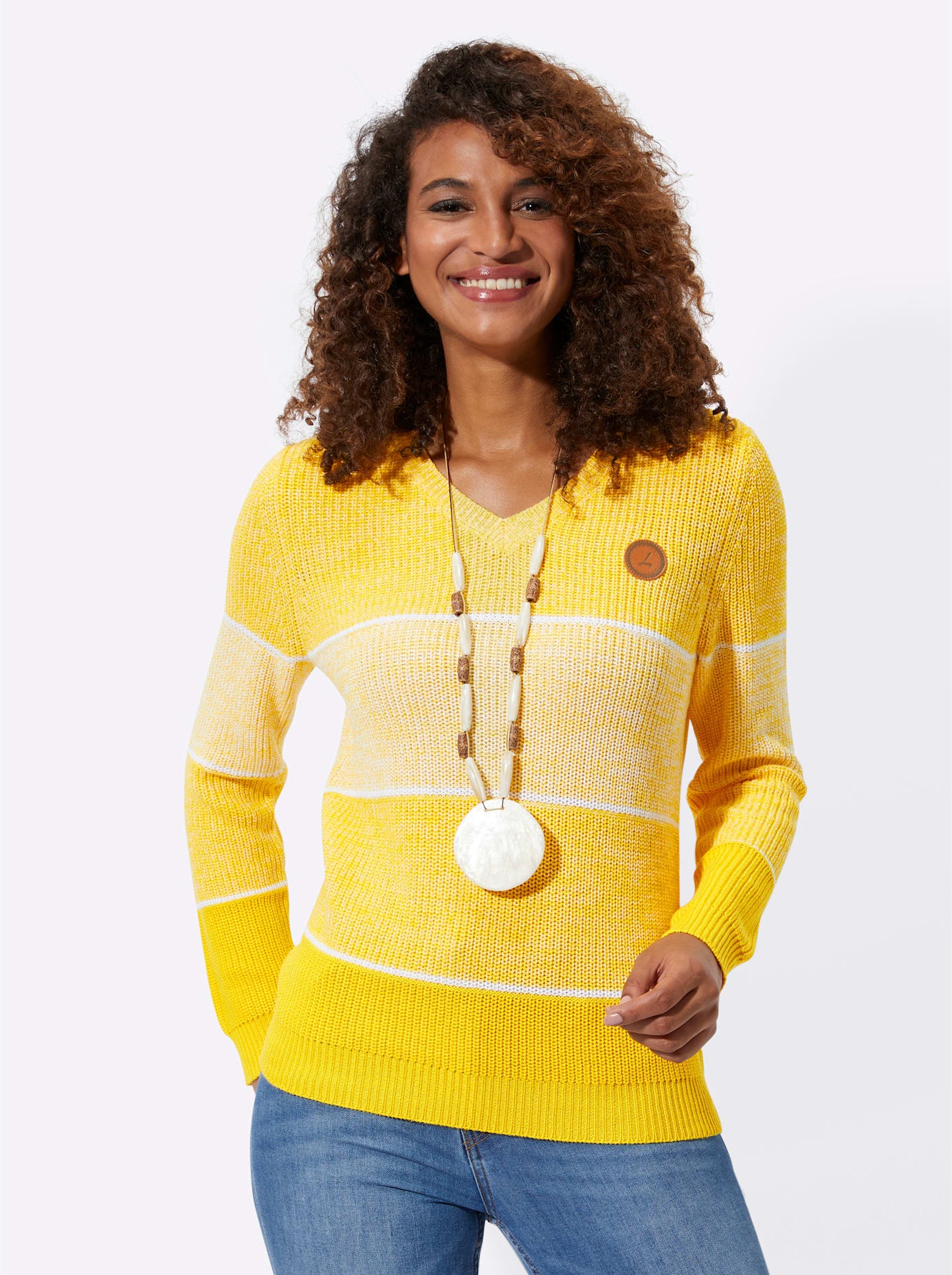 Casual Looks Streifenpullover »Pullover«