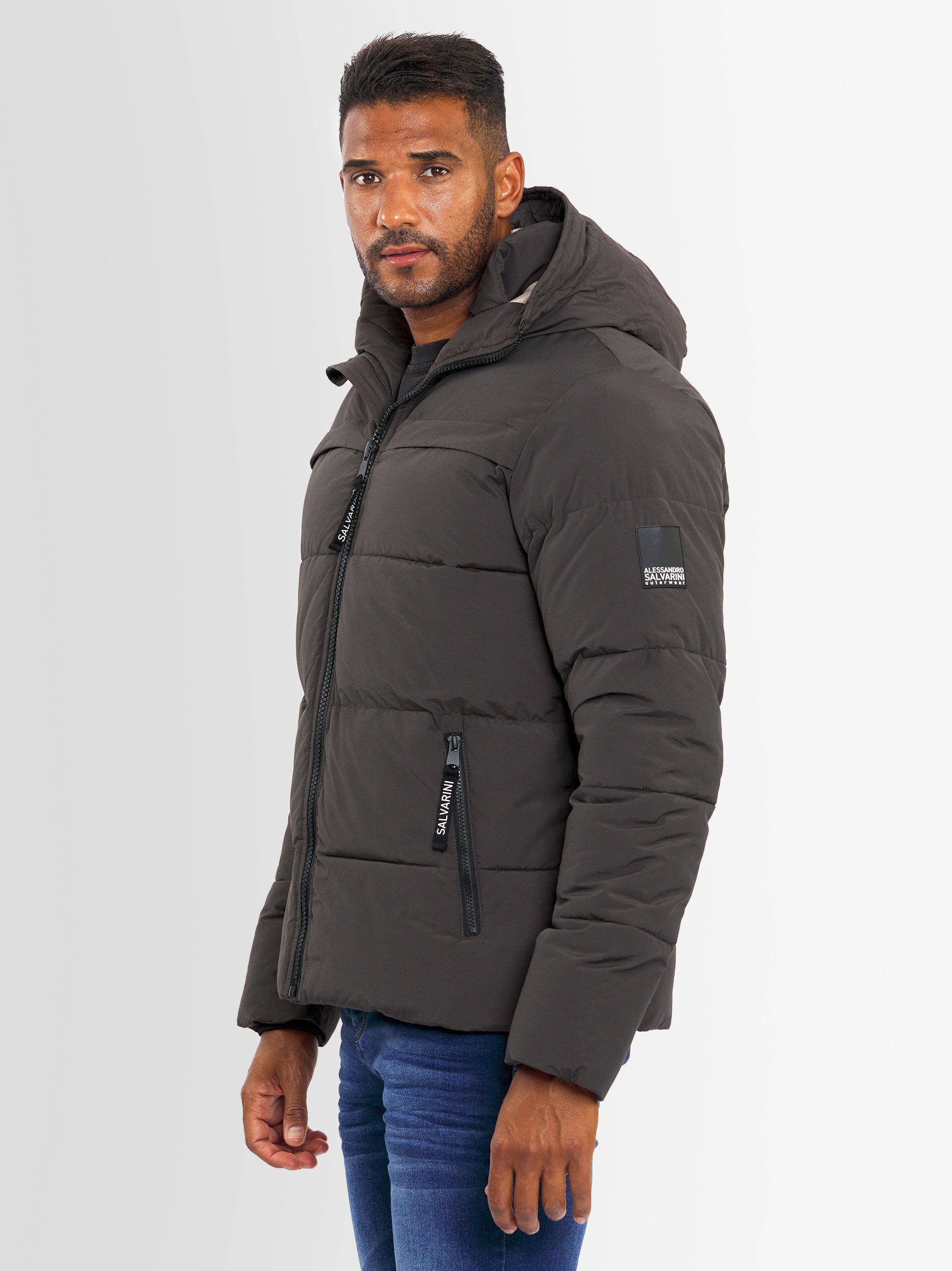 Alessandro Salvarini Winterjacke »A. Salvarini Herren Winter Steppjacke AS334«