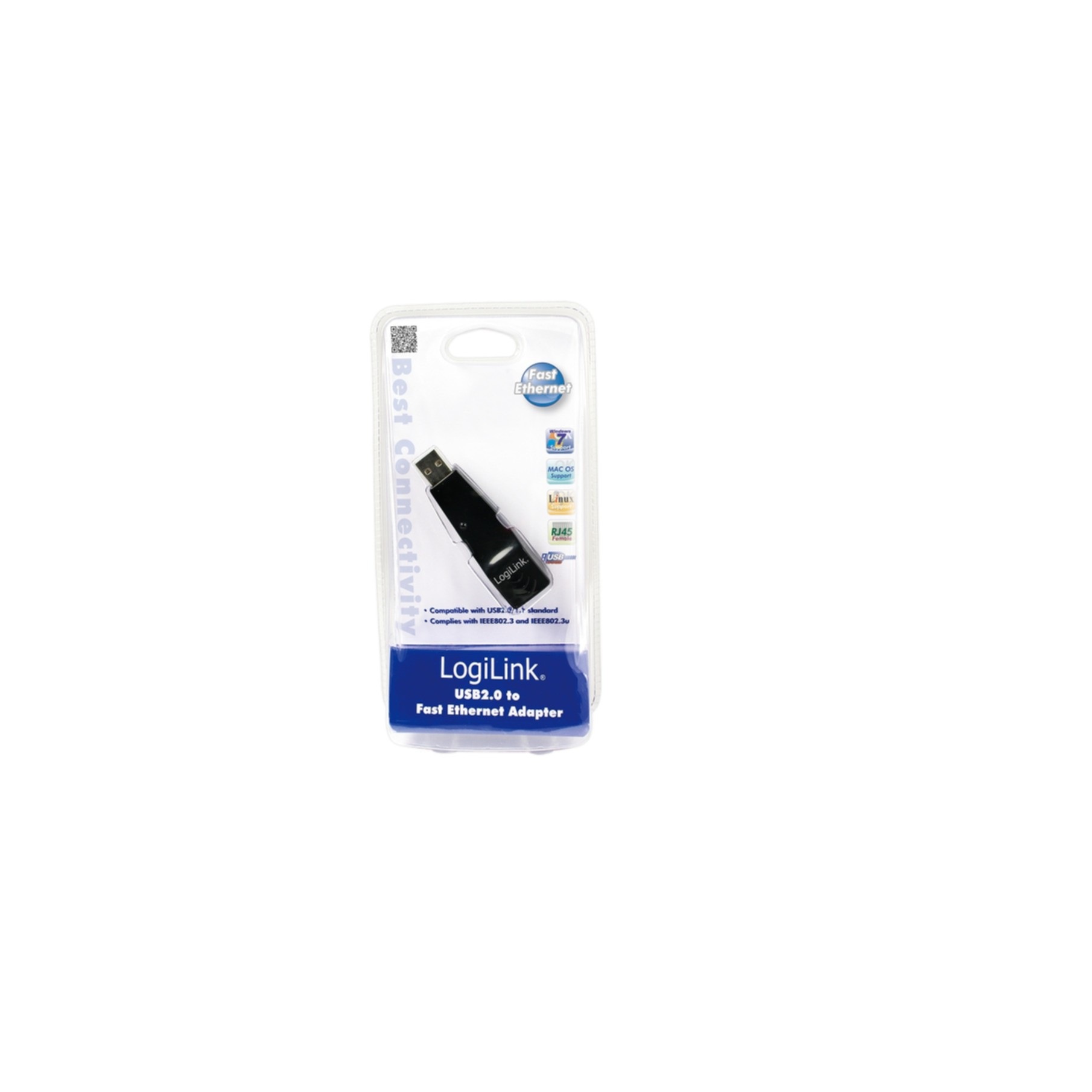 LogiLink Reichweitenverstärker »Fast Ethernet USB 2.0 Adapter«