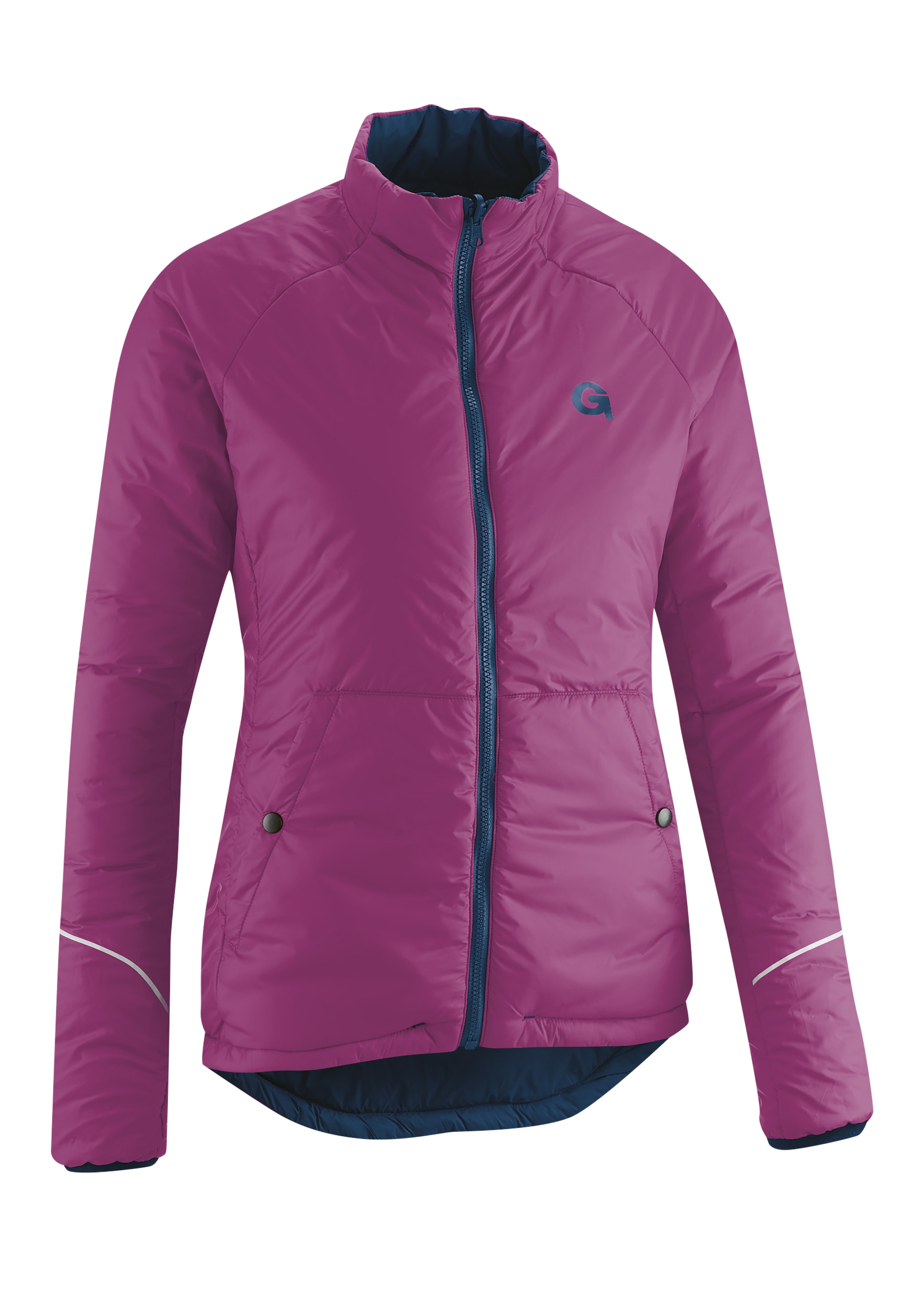 Gonso Fahrradjacke »SORIO«, Damen Primaloft-Jacke, warme und atmungsaktive Wendejacke
