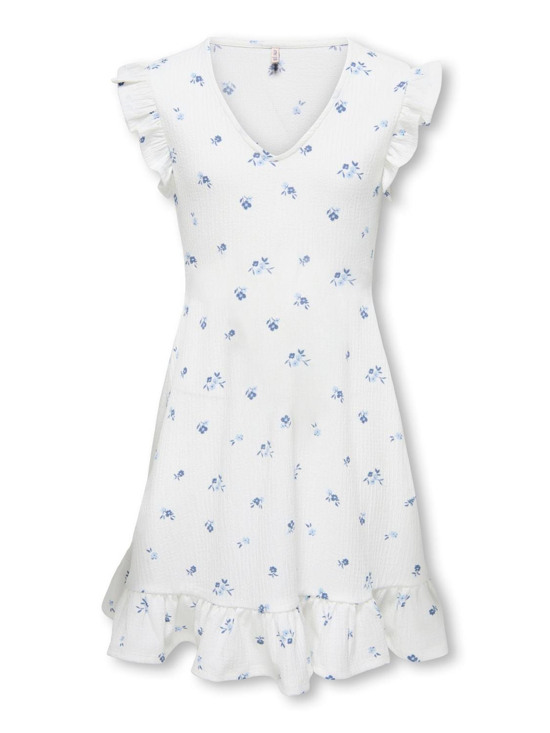 KIDS ONLY Sommerkleid »KOGHILLARY V NECK DRESS CS WVN«