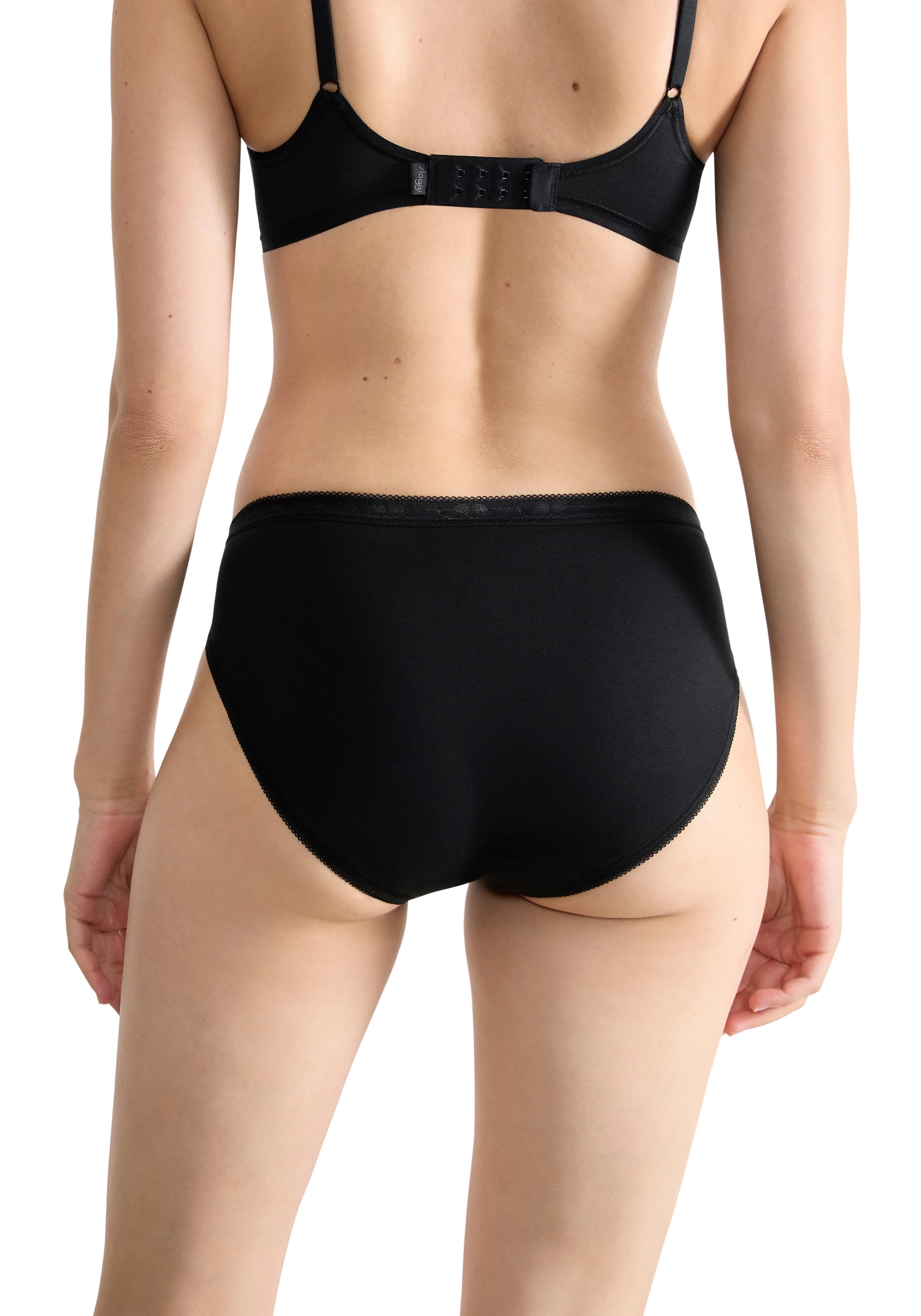 sloggi Tai-Slip »Basic+« 2er Pack,  perfekter Sitz, Baumwollmix, elastisch, weiche Nähte