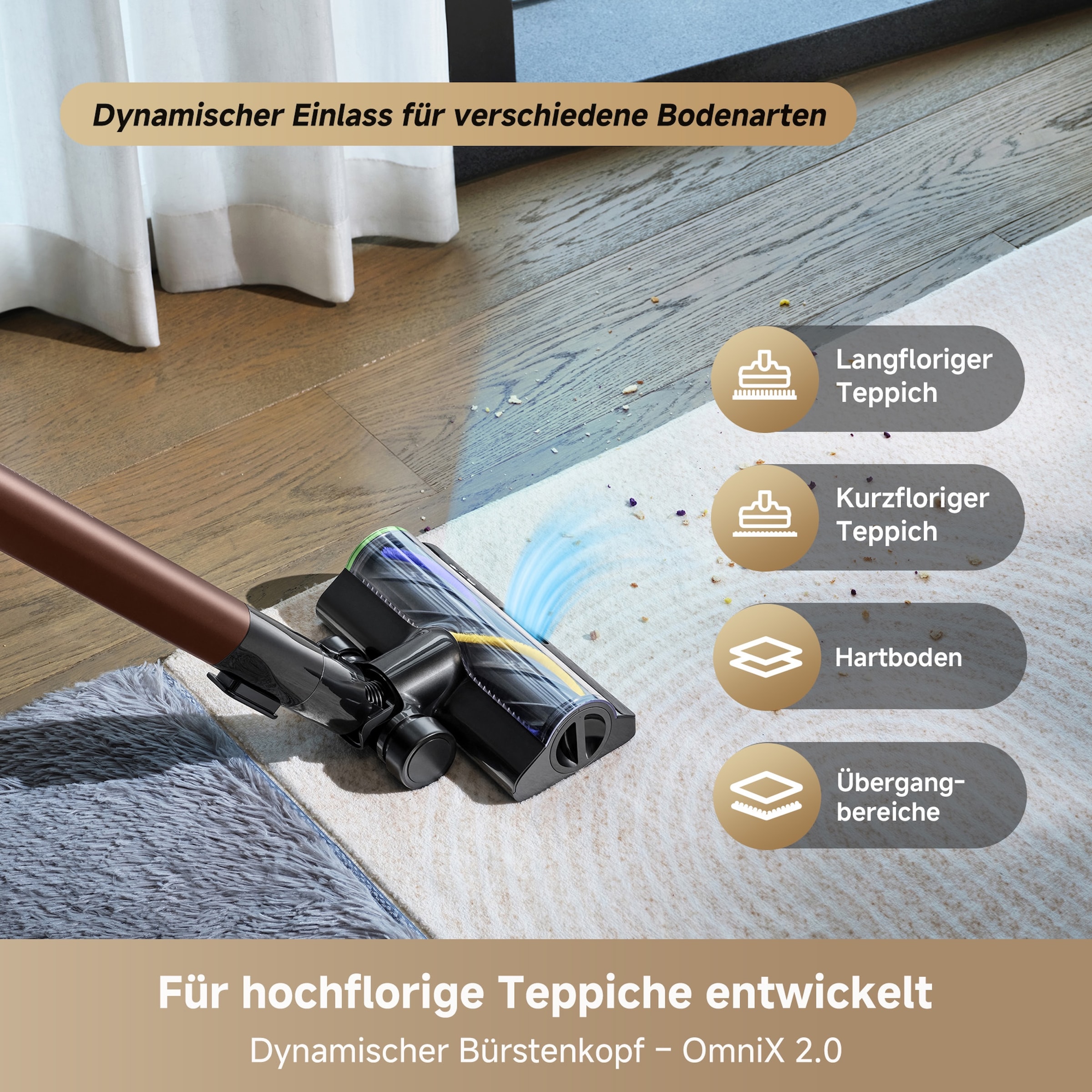 Dreame Akku-Stielstaubsauger »V30«