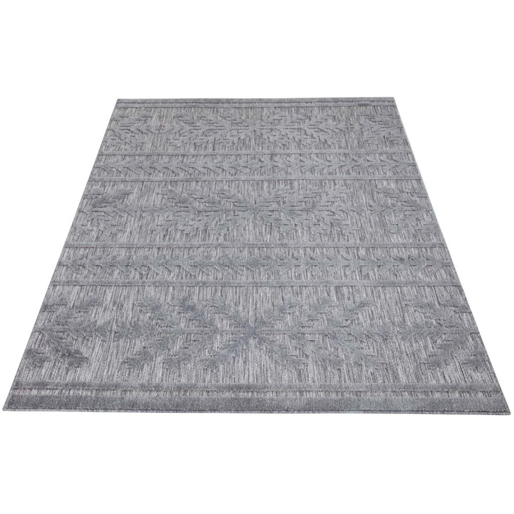 Carpet City Teppich »In-& Outdoorteppich Santorini 411, 3D-Effekt, Boho-Optik«, rechteckig