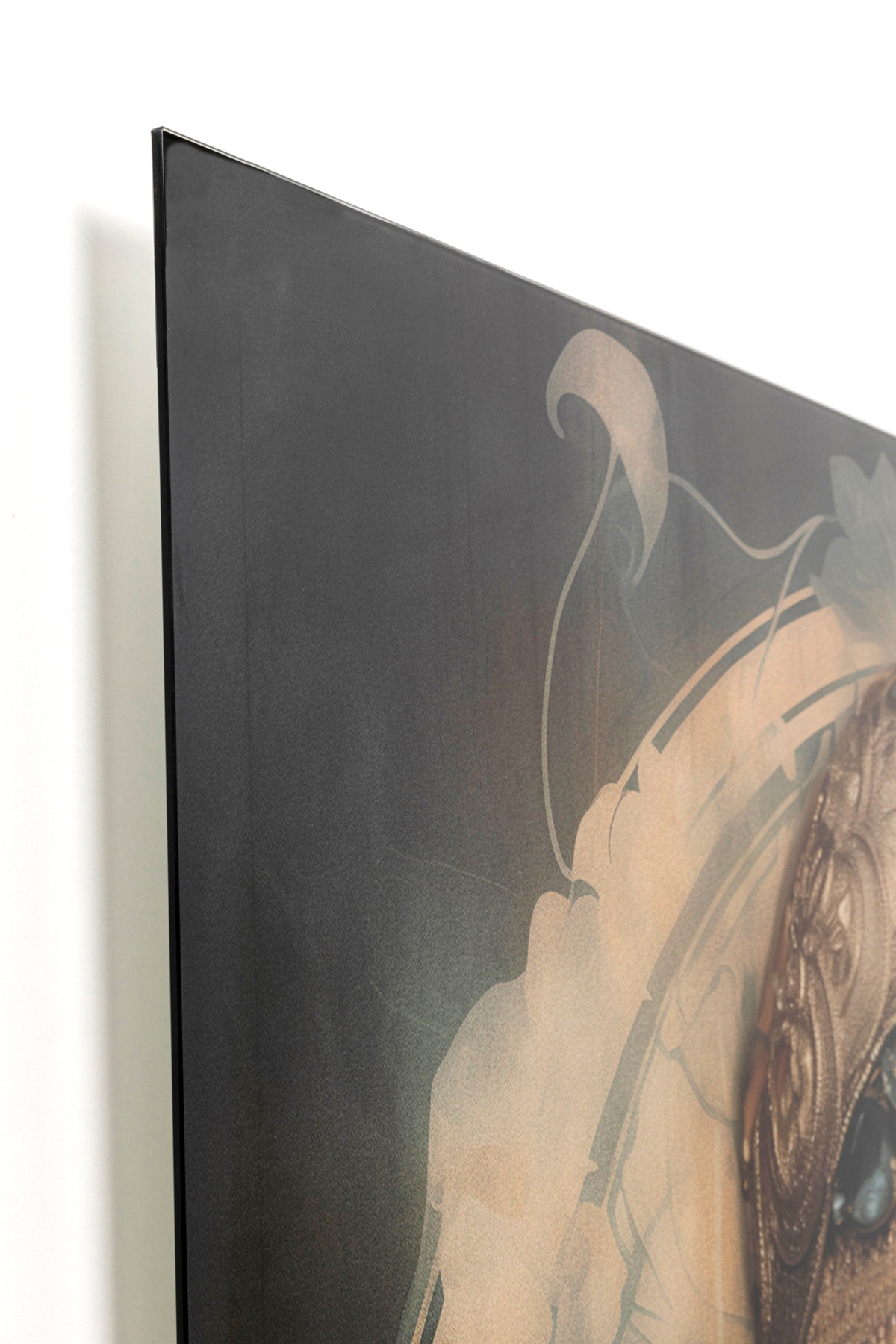 Kare Design Glasbild »Muse Art Nouveau 100x100cm« 1, 