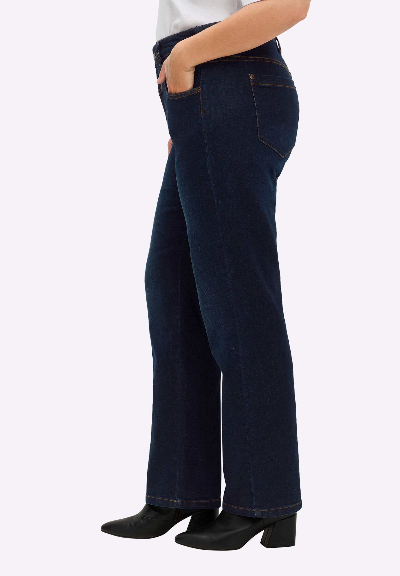 Sheego 5-Pocket-Jeans »Jeans 5-Pocket-Jeans in gerader Beinform«