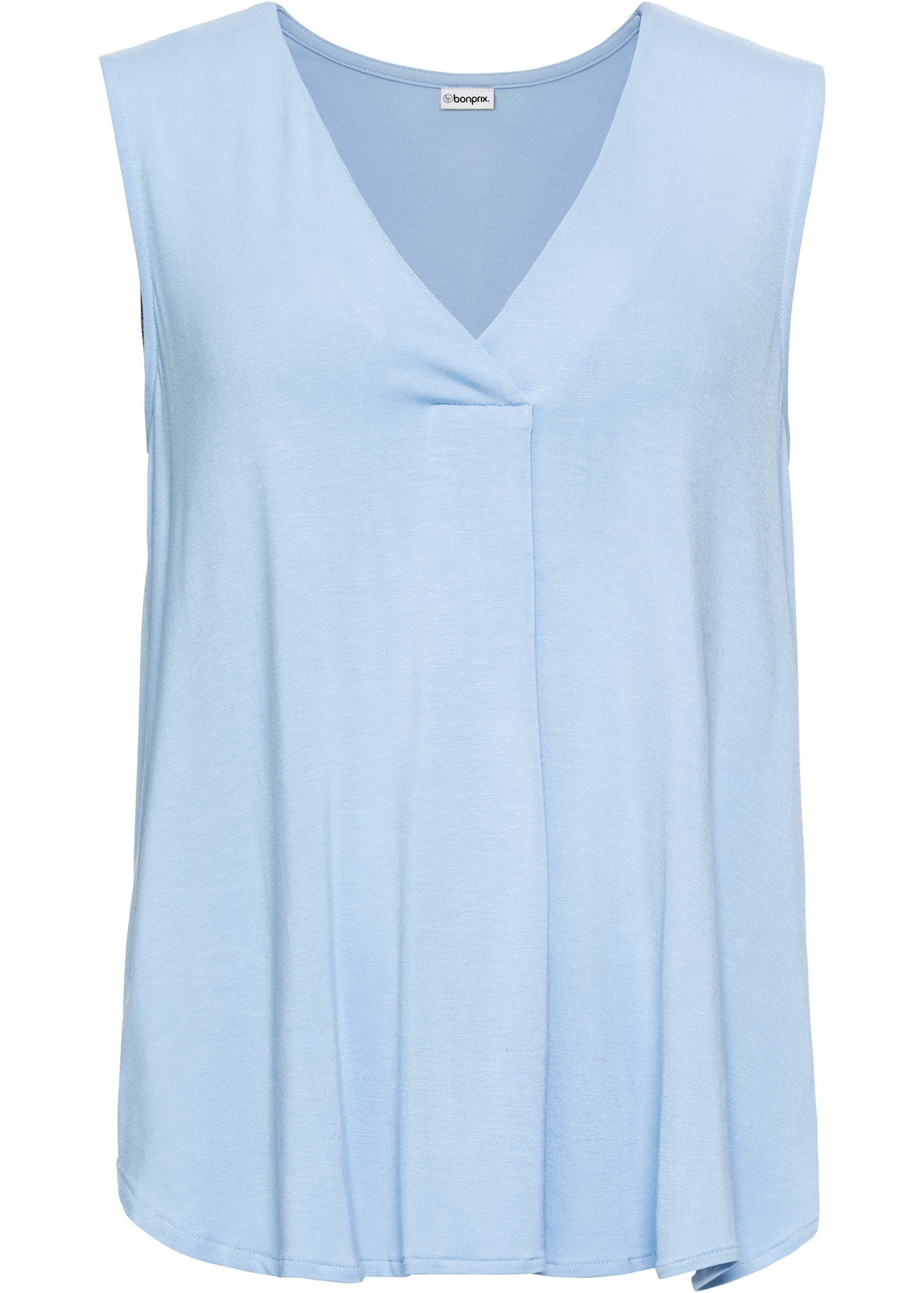 bonprix Shirttop bequeme Passform, ohne Ärmel, aus Viskose-Mix, feminin geschnitten