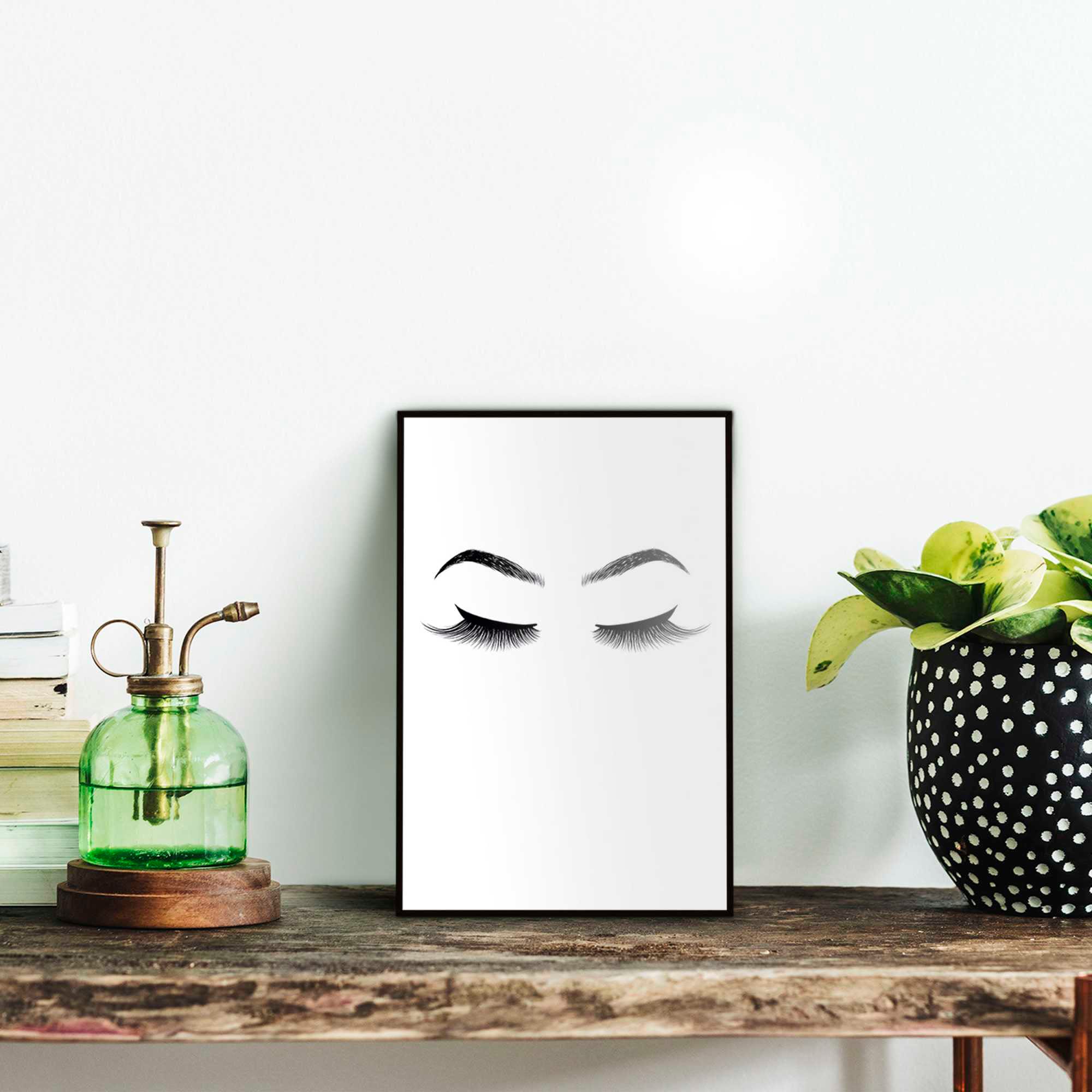 Reinders! Poster »Wimpern und Augenbrauen«