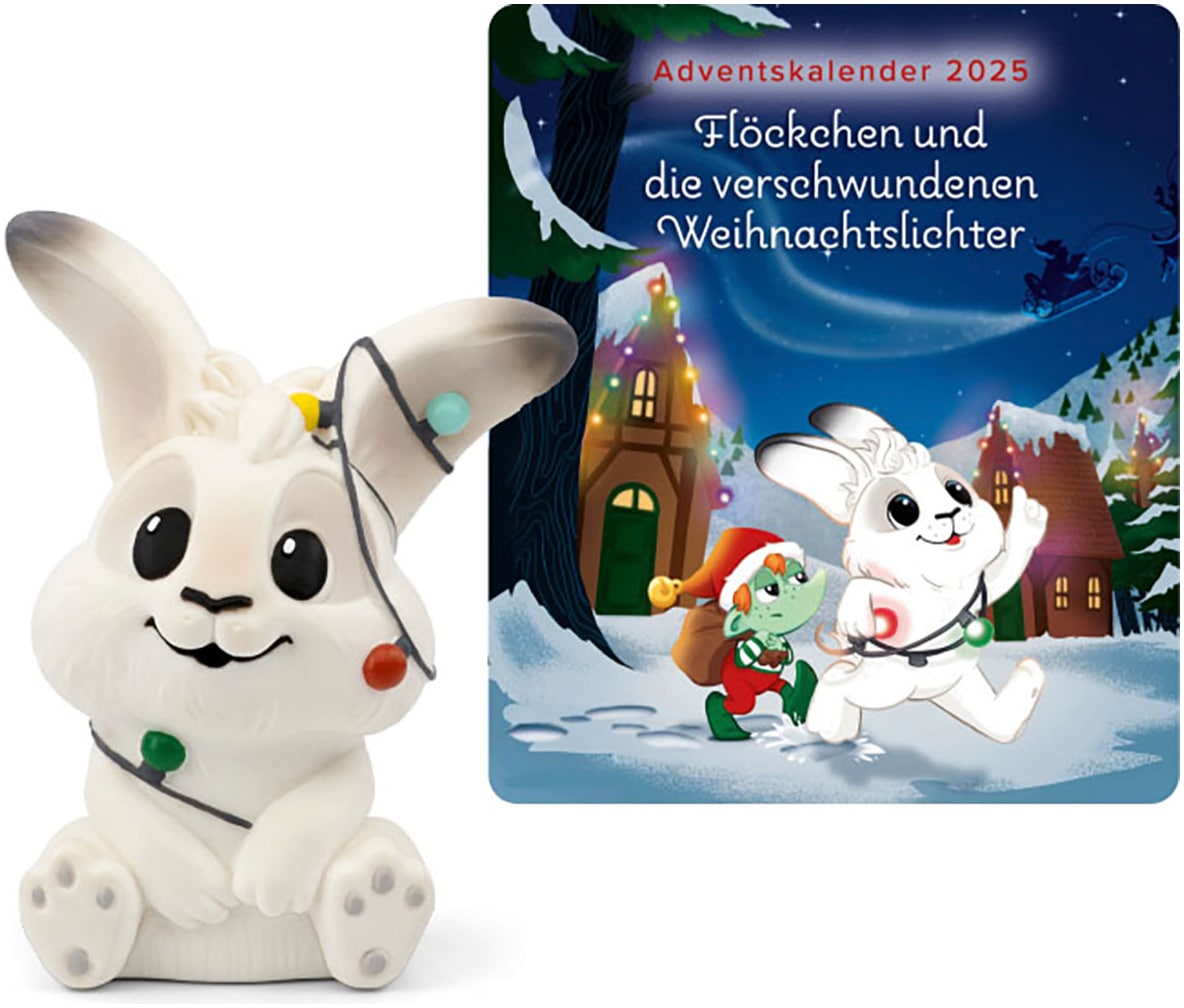 tonies Hörspielfigur »Adventskalender 2025 -Flöckchen + die verschwundenen Weihnachtslichter«