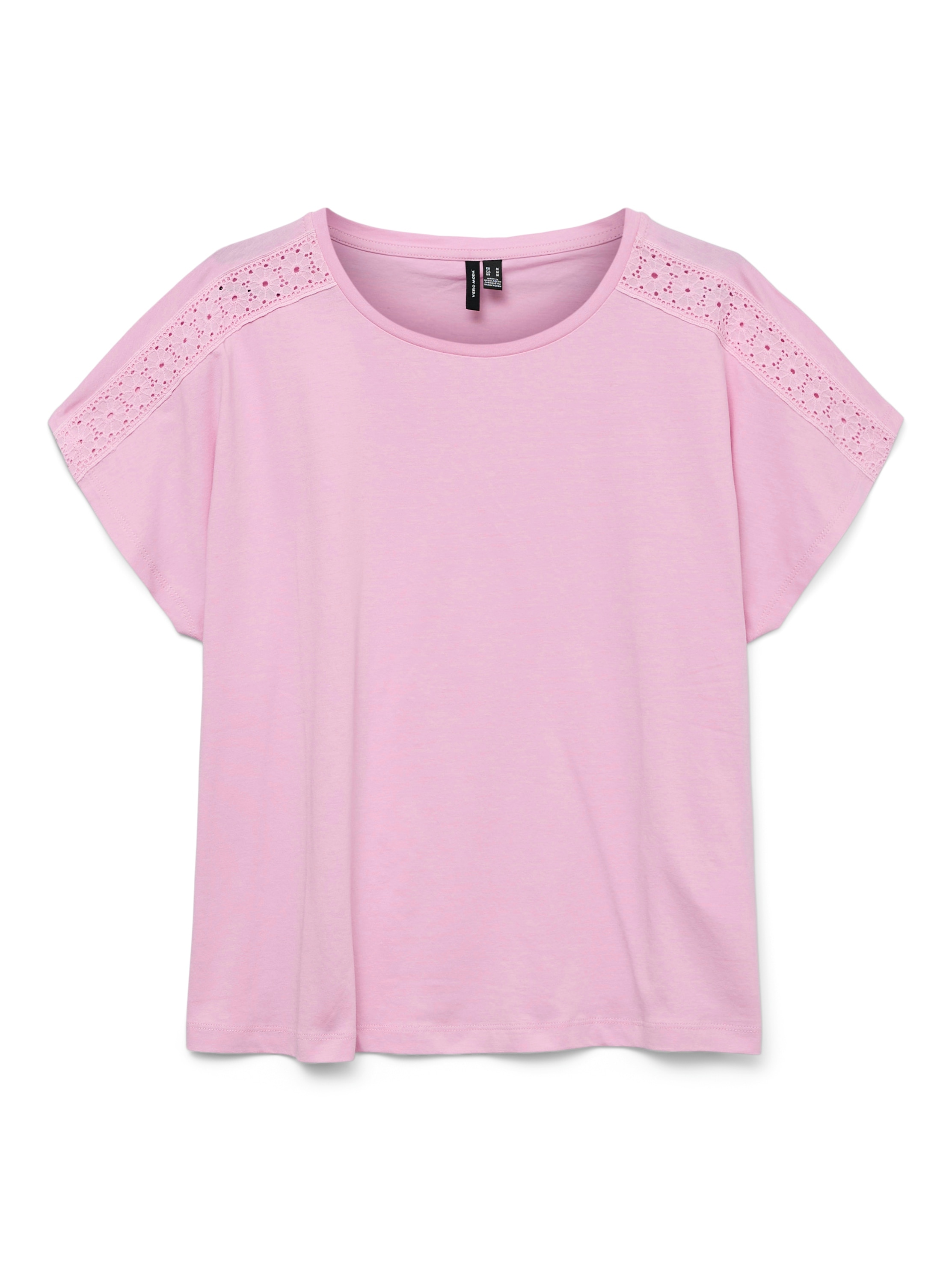 Vero Moda Kurzarmshirt »VMEMMY SS LACE TAPE TOP JRS GA NOOS«