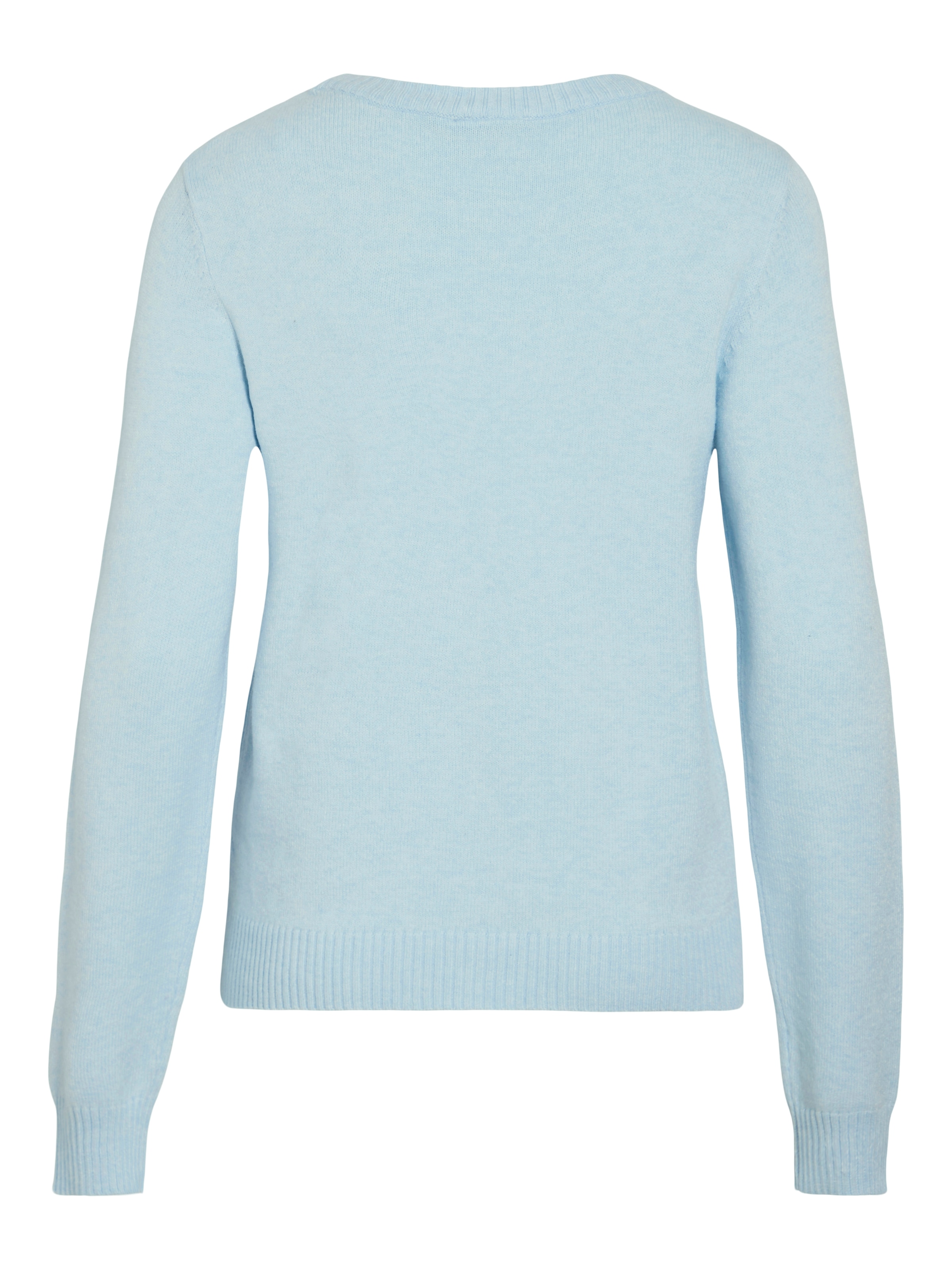 Vila Rundhalspullover »VIRIL O-NECK L/S  KNIT TOP - NOOS« Viskosemischung, regular fit