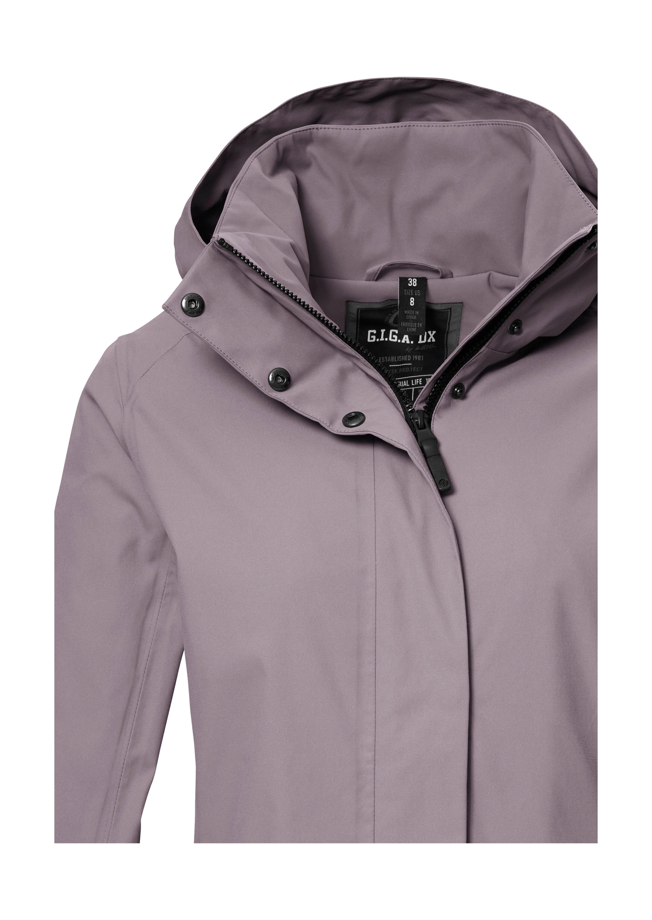 G.I.G.A. DX by killtec Funktionsjacke »GS 53 WMN JCKT«, Wasser- und winddichte Damenjacke mit abnehmbarer Kapuze, atmungsaktiv