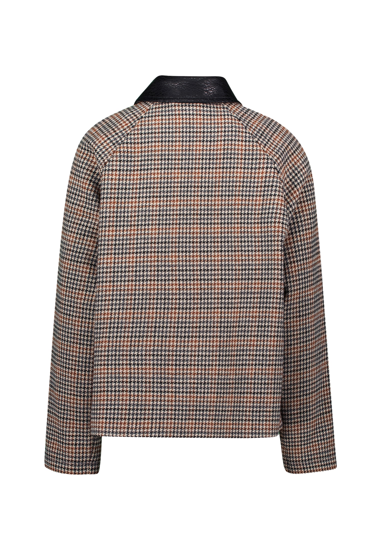 Zero Outdoorjacke »Jacke kariert mit Klappentaschen«