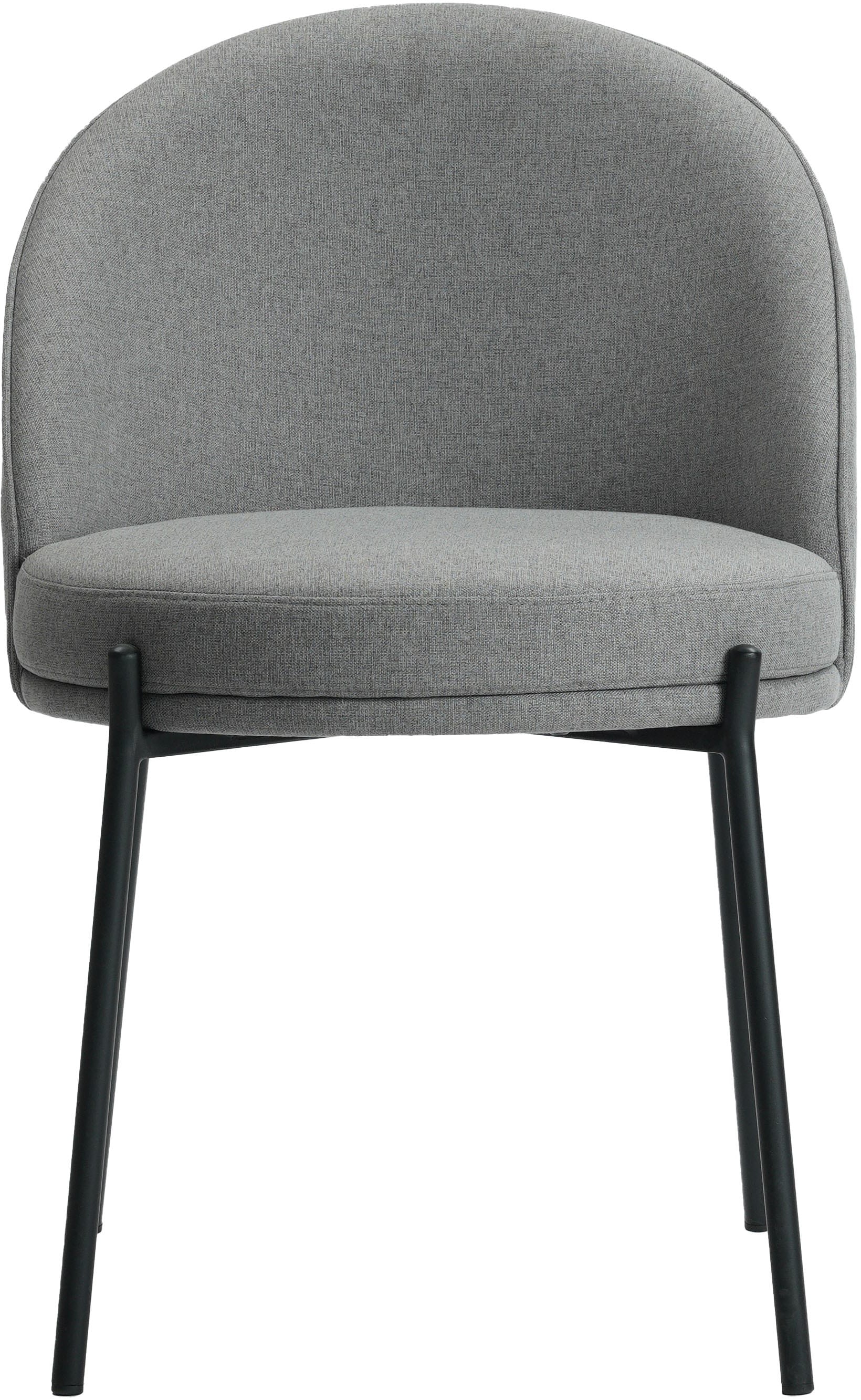 LeGer Home by Lena Gercke Esszimmerstuhl »Isalie«, (Set), 2 St., mit pflegeleichtem Webstoff, Metallgestell, Sitztiefe 47 cm