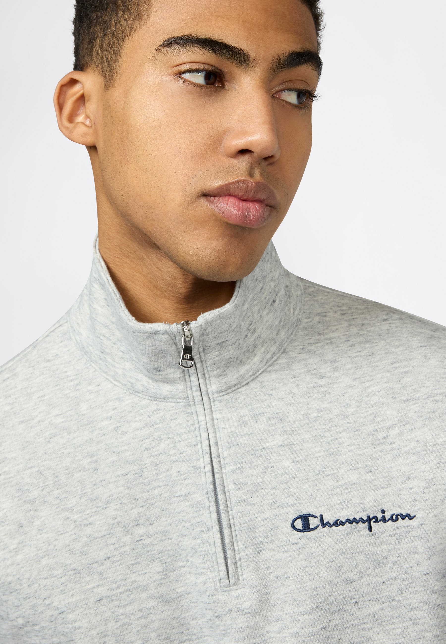 Champion Sweatshirt »ICONS CONTRAST Terry Half Zip Sweatshirt«, sportlicher Schnitt, Halb-Zip-Verschluss,
