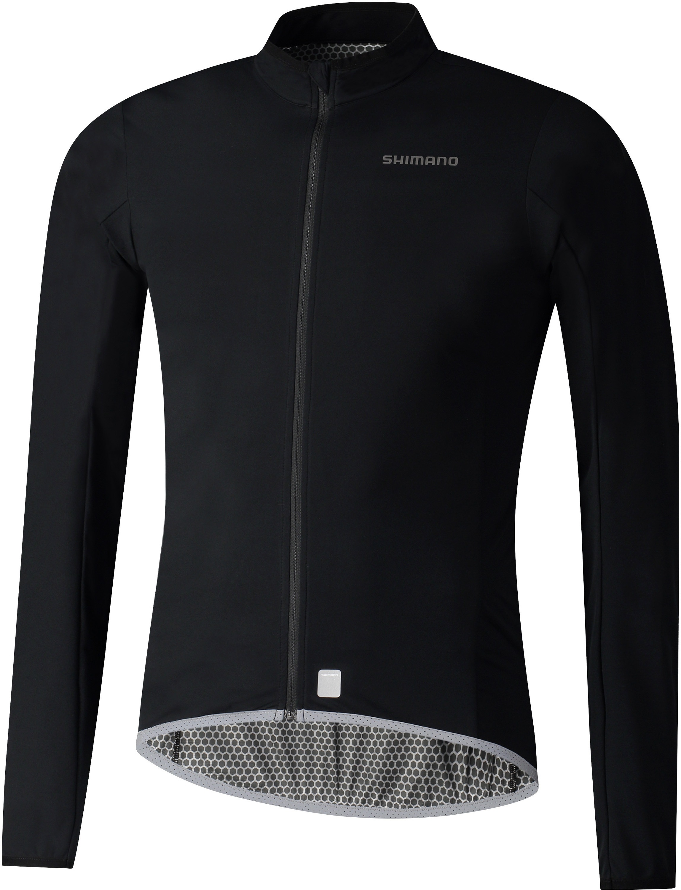 Radtrikot »Windflex Jacket, schwarz«