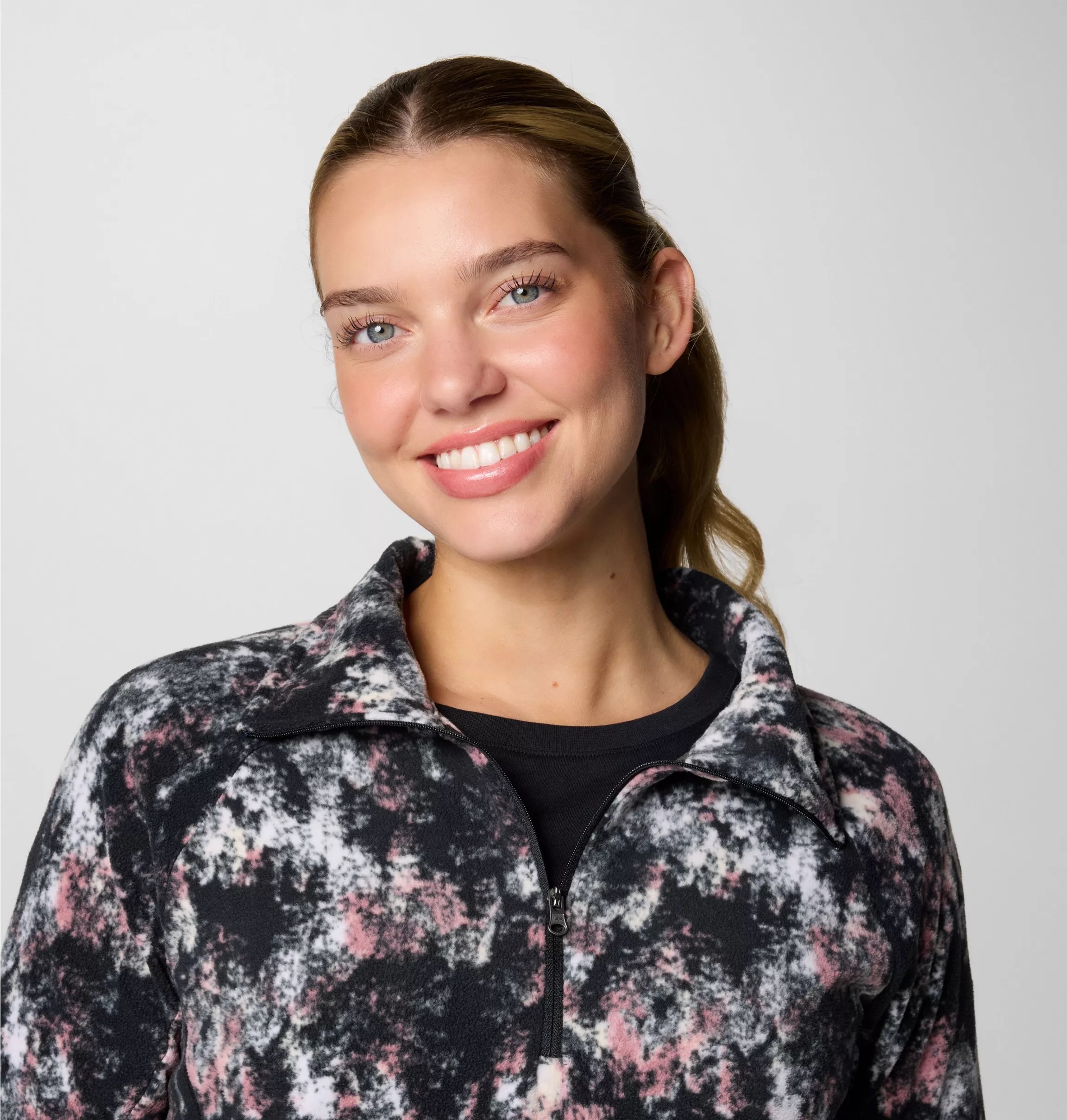 Columbia Fleecepullover »GLACIAL IV PRINT 1/2 ZIP«, (1 tlg.)