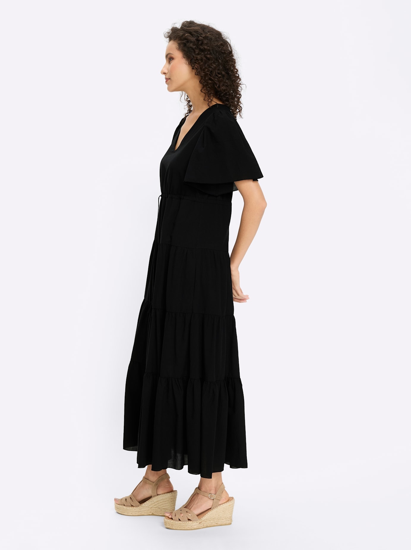 heine Sommerkleid »Webkleid« Eingrifftaschen