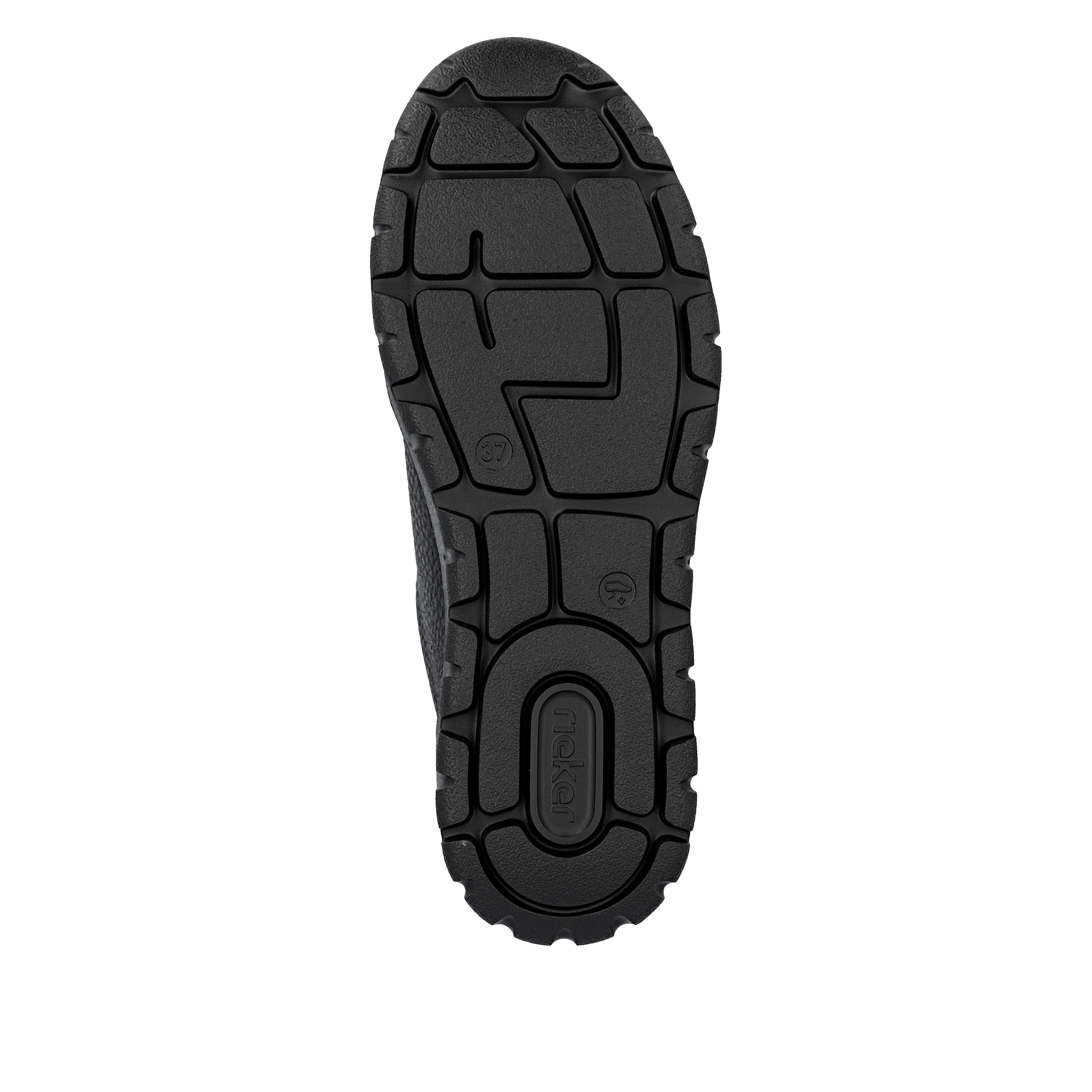 Rieker Plateausneaker, Freizeitschuh, Schnürschuh, Halbschuh in Bequemweite G (= weit)