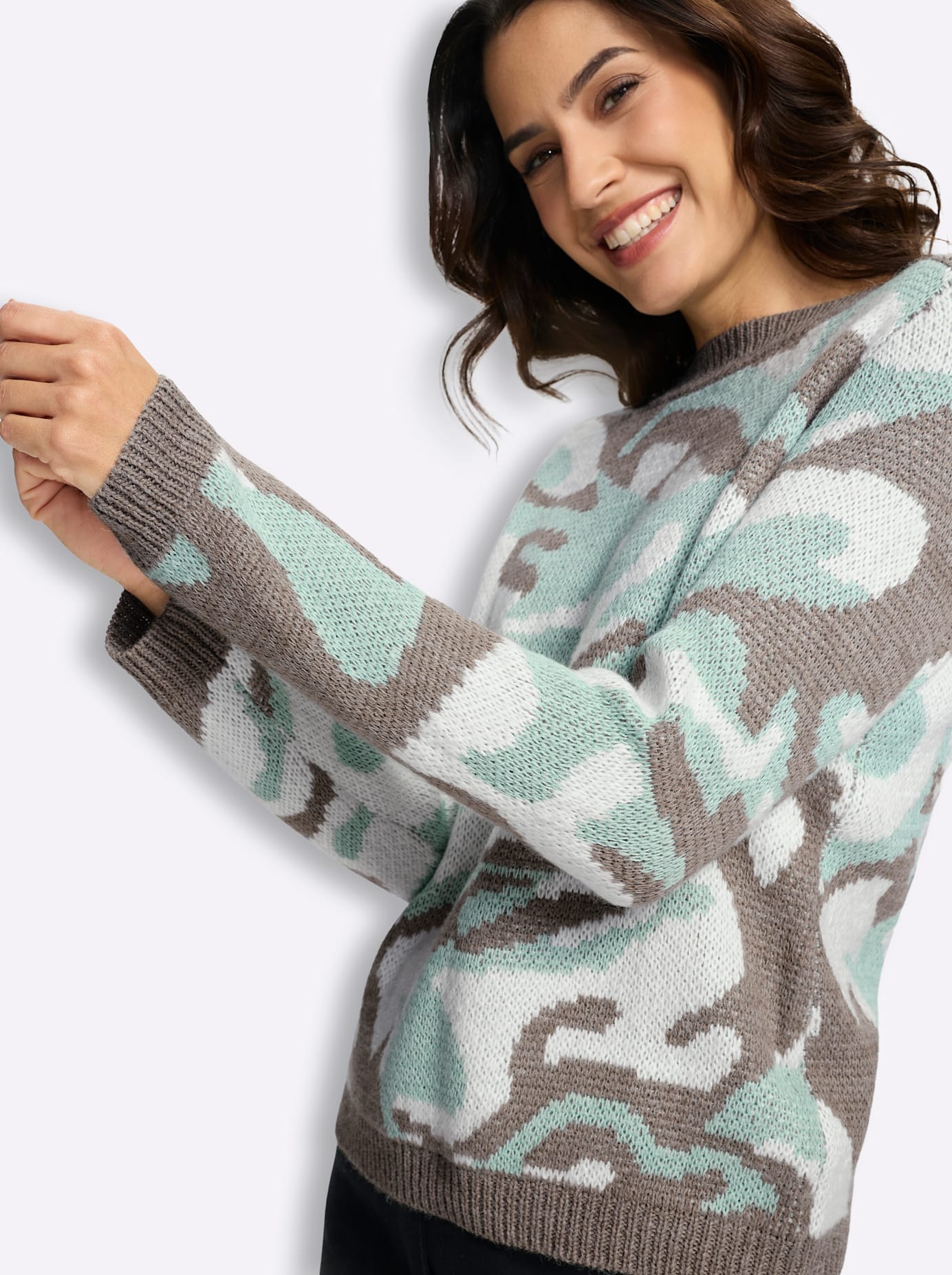 Inspirationen Jacquardpullover »Jacquard-Pullover«
