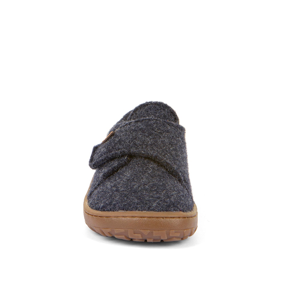 froddo® Hausschuh »BAREFOOT WOOLY«  Klettschuh, Kindergartenschuh mit Wollfutter