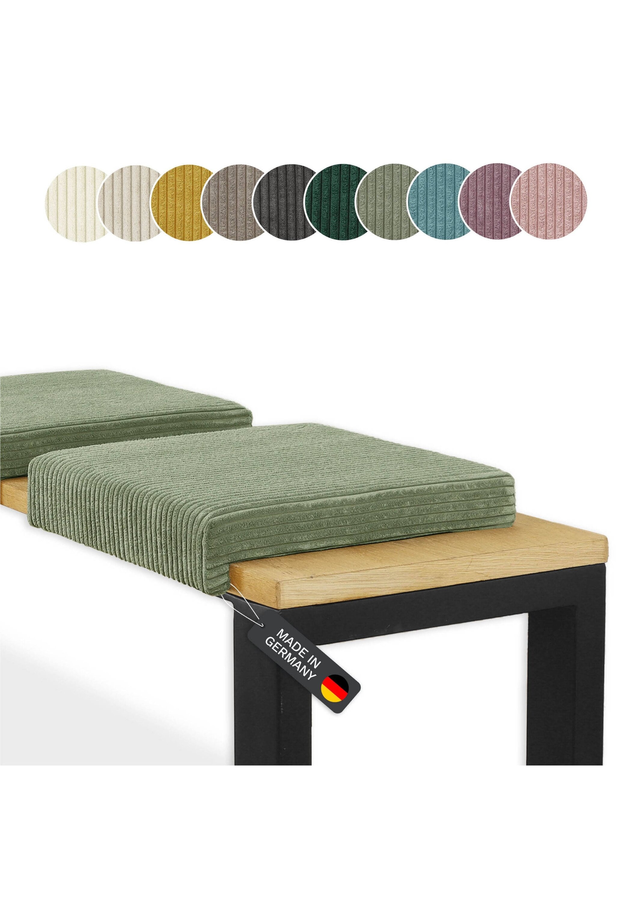 Lycce Bankauflage »Bankauflage Bankauflage Klemmkissen 1 Leiste 1er Pack« 3