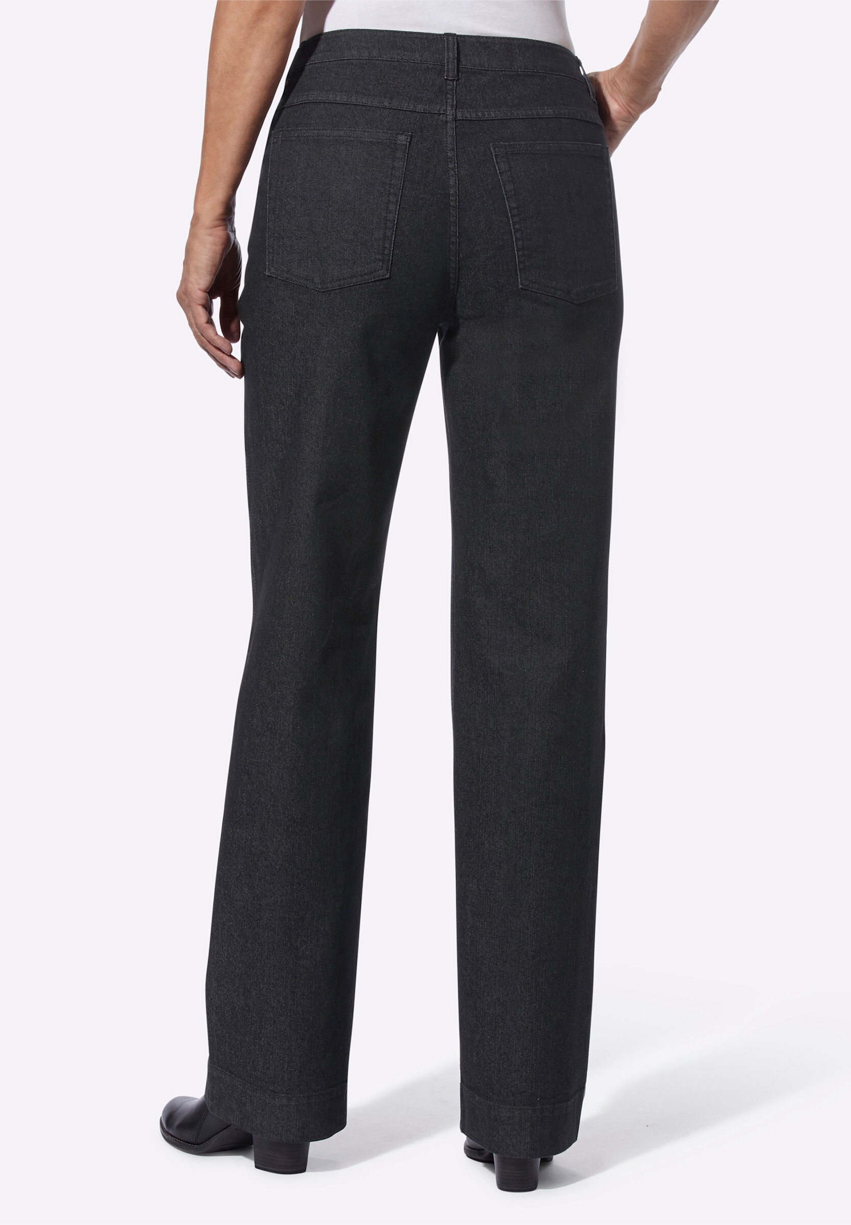 Witt 5-Pocket-Jeans »Jeans Jeans mit weitem Bein«
