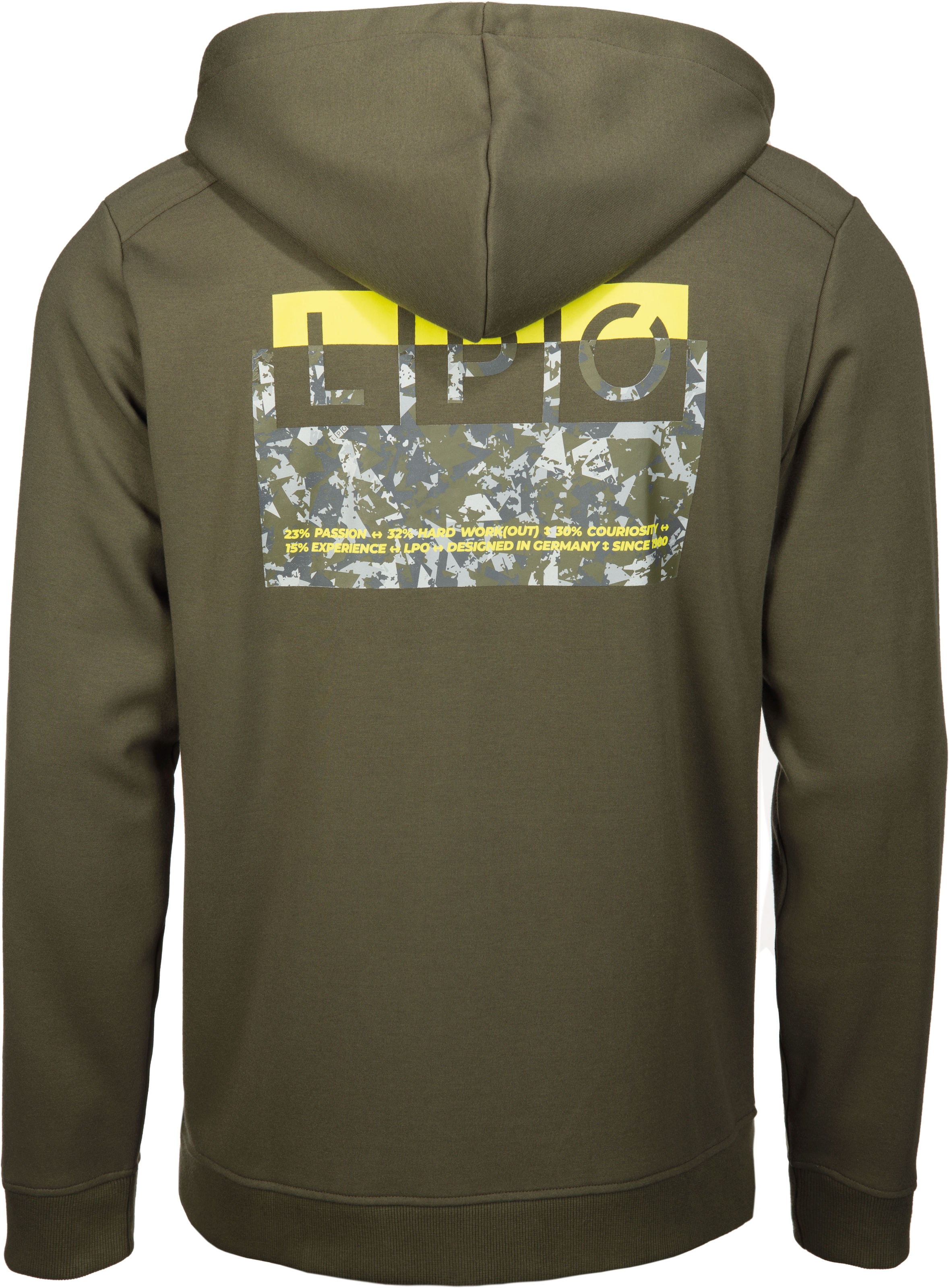 LPO Kapuzensweatshirt »ROBWOOD MEN«, Modischer Print auf Rücken
