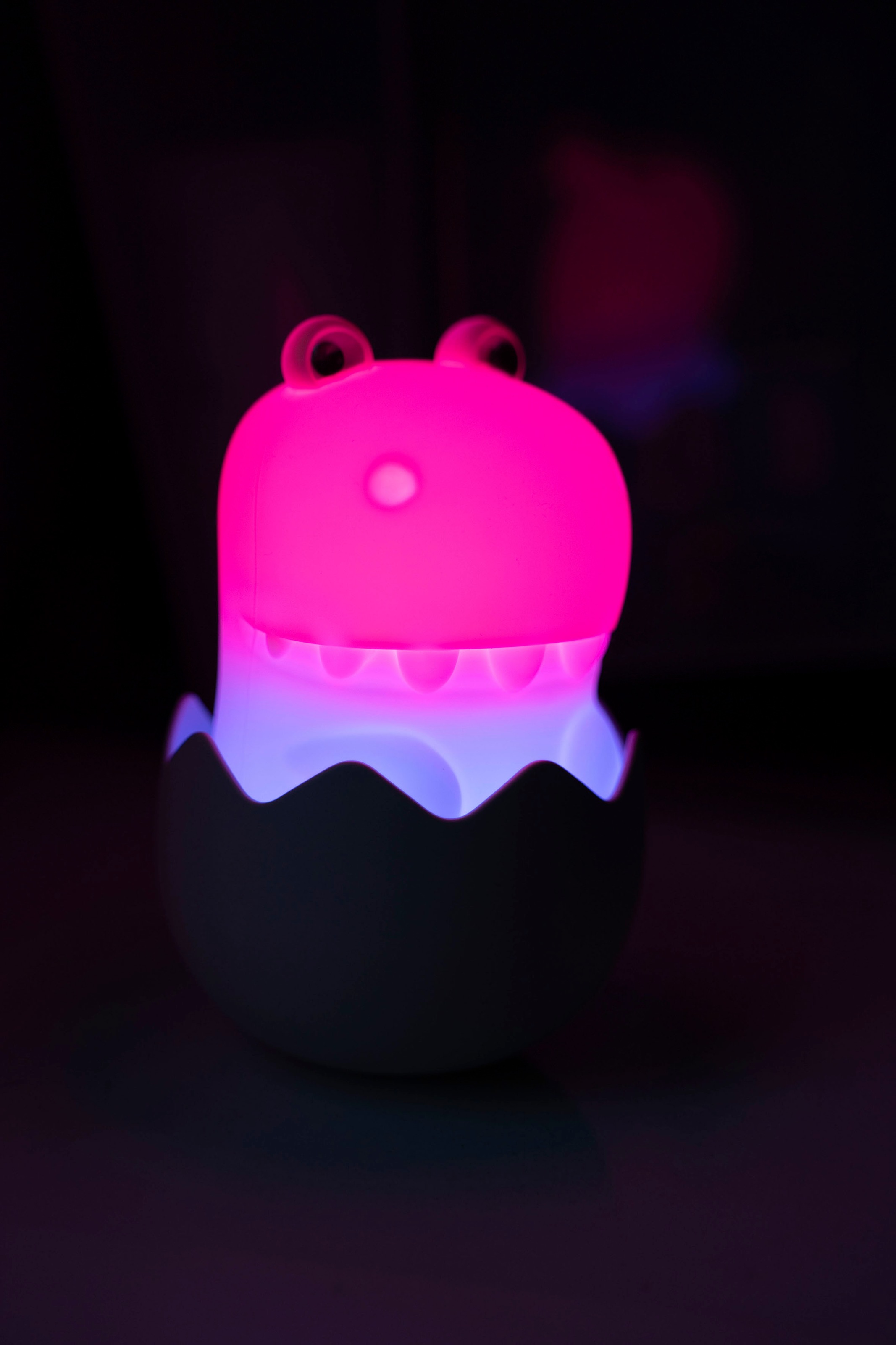 niermann LED Nachtlicht »Nachtlicht Diggy Dino«, 1 flammig, Leuchtmittel LED-Modul | LED fest integriert, Freundliches, reduziertes Design + Angenehmes Licht (schlaffreundlich)