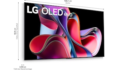 OLED-Fernseher »OLED65G39LA«, 164 cm/65 Zoll, 4K Ultra HD, Smart-TV, OLED evo, α9 Gen6...