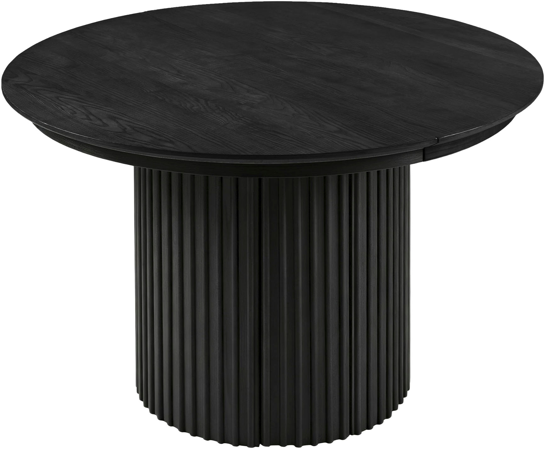 OTTO home Esstisch »Clozie« Design-Esstisch in Schwarz mit cleverem Stauraum & Ausziehfunktion