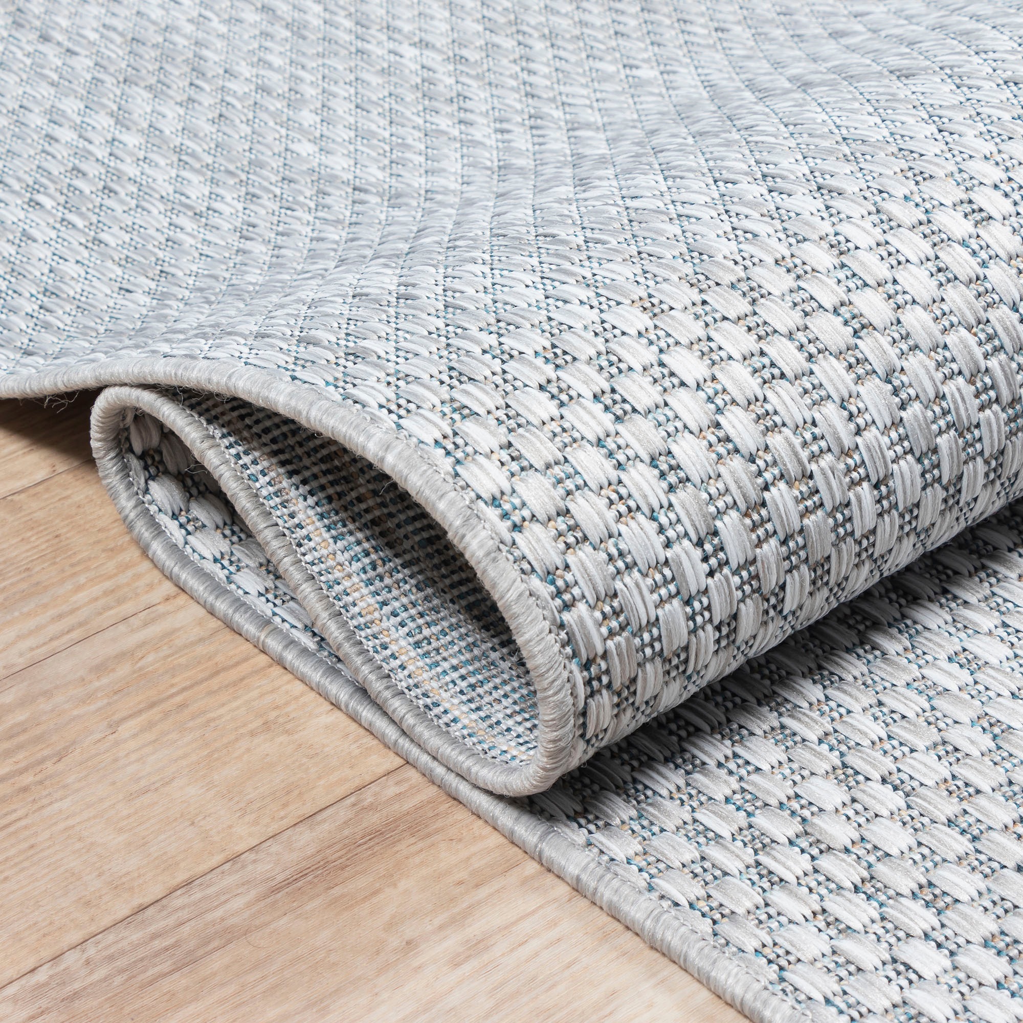 Sanat Teppich »Melissa 8000«, rund, 10 mm Höhe, Kurzflor, In -und Outdoor geeignet, Wohnzimmer