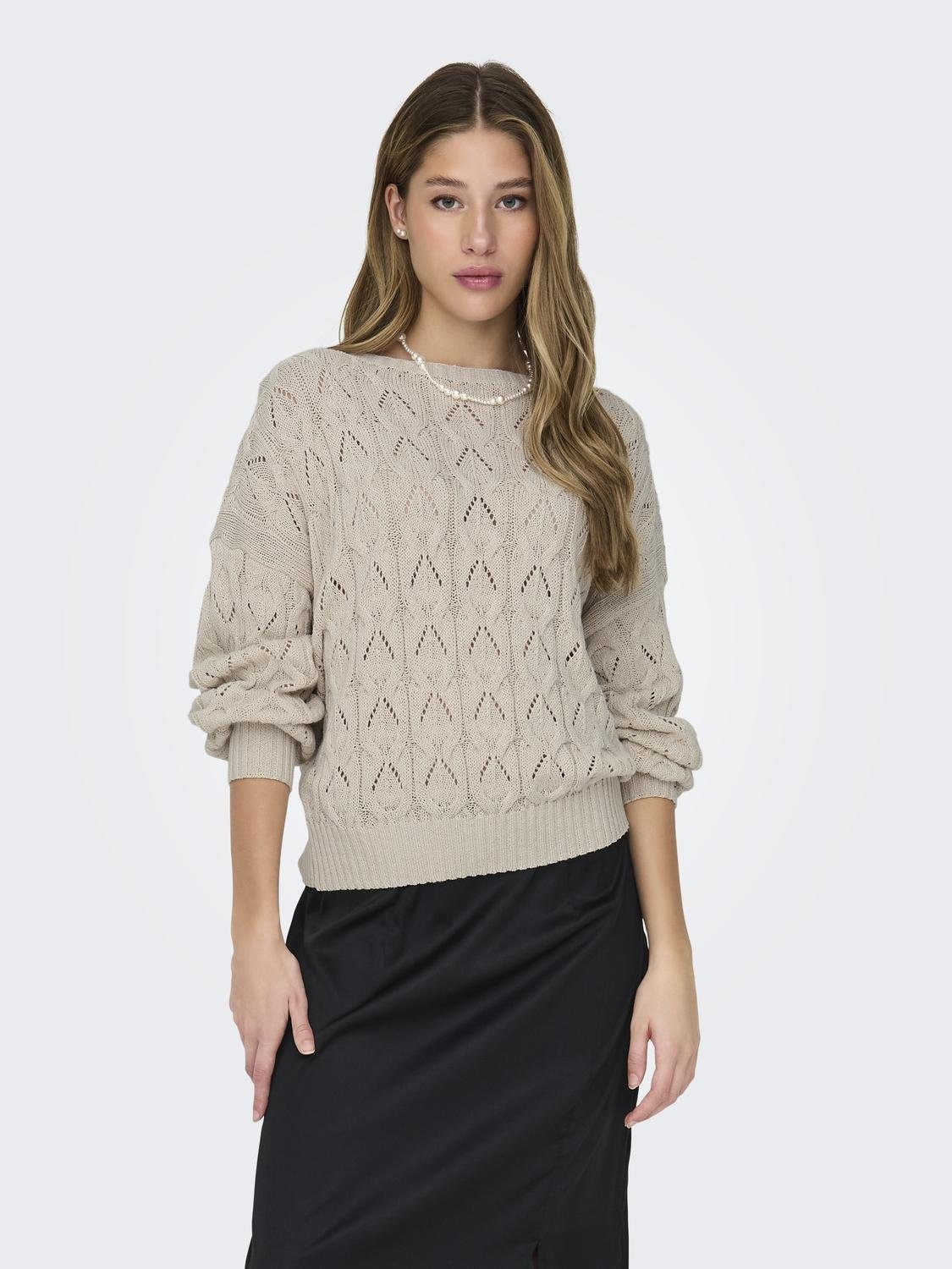 ONLY Strickpullover »ONLBRYNN LIFE STRUCTURE L/S PUL KNT«
