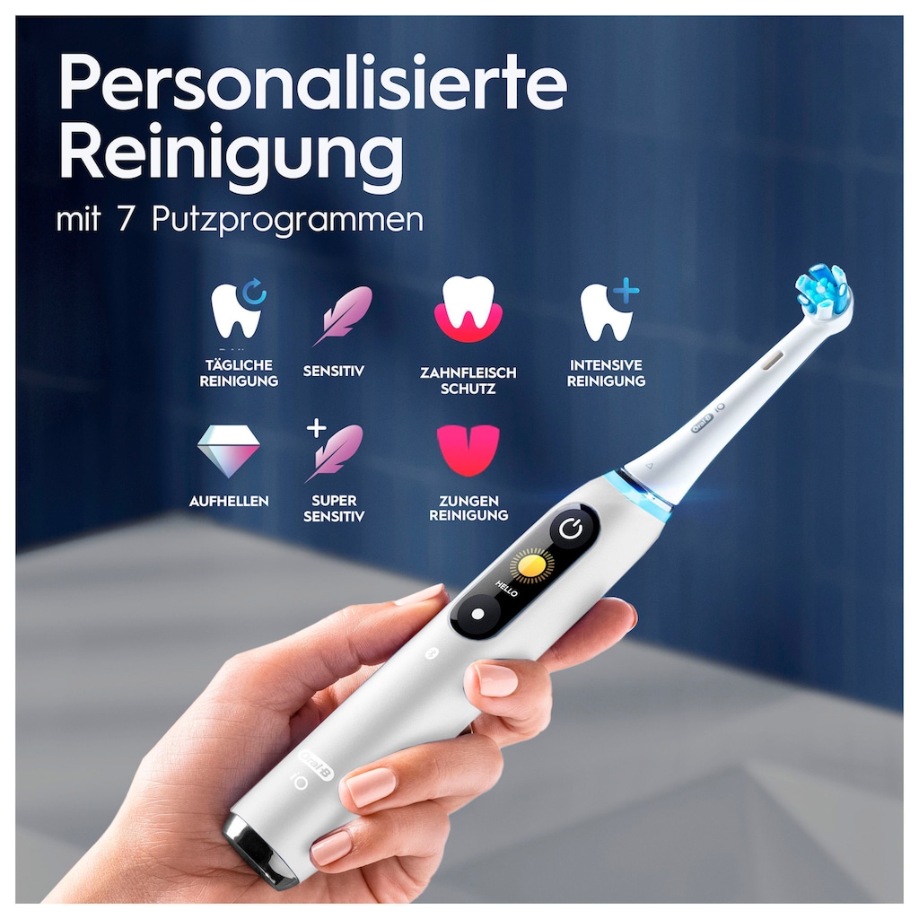 Oral-B Elektrische Zahnbürste »iO 9«, 2 St. Aufsteckbürsten